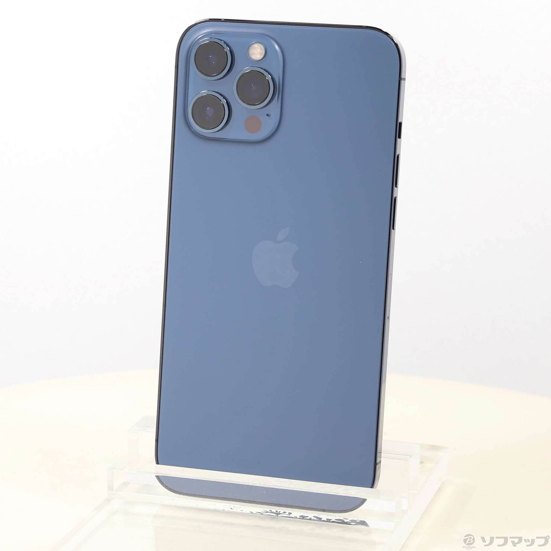 中古】iPhone12 Pro Max 128GB パシフィックブルー MGCX3J／A SIM