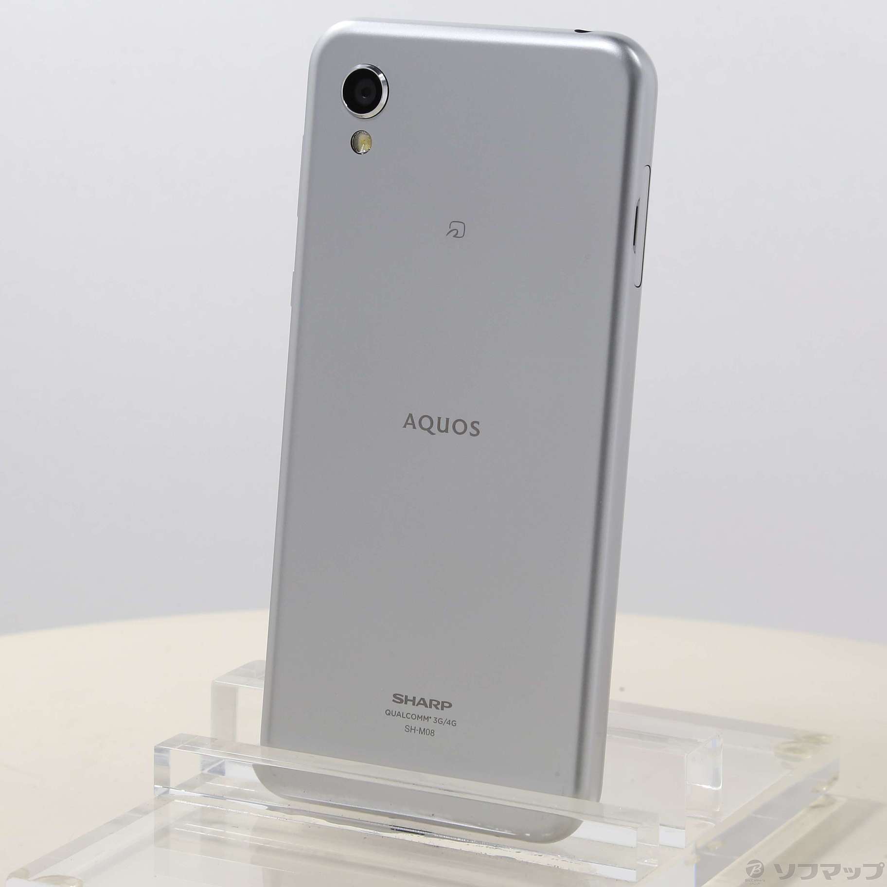 中古】AQUOS sense2 32GB ホワイトシルバー SH-M08 SIMフリー