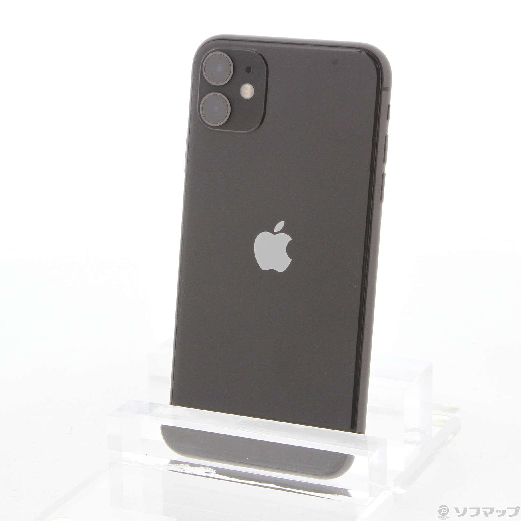 中古】iPhone11 128GB ブラック NWM02J／A SoftBank [2133046248889