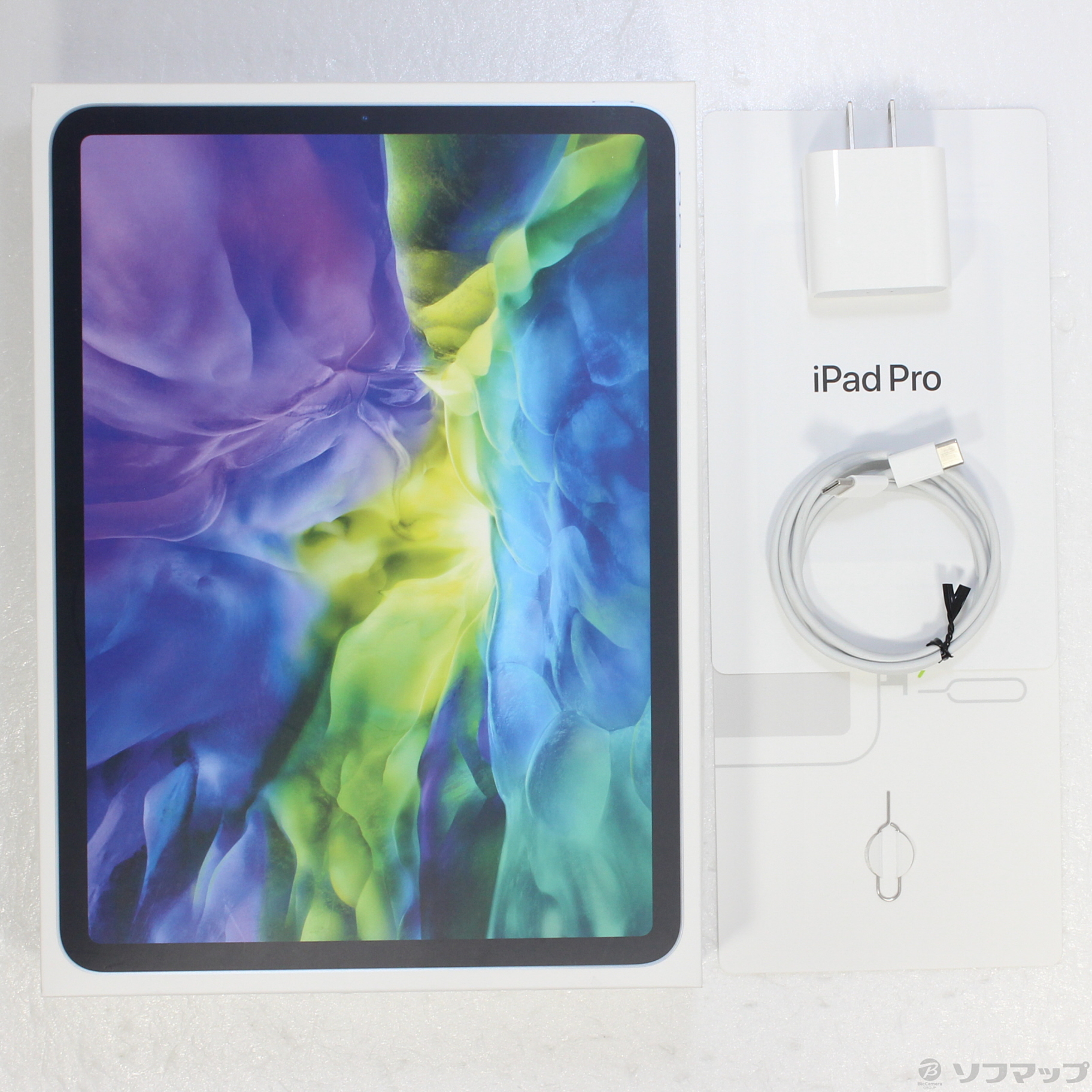 iPad Pro 11インチ 第2世代 128GB シルバー MY2W2J／A docomoロック解除SIMフリー