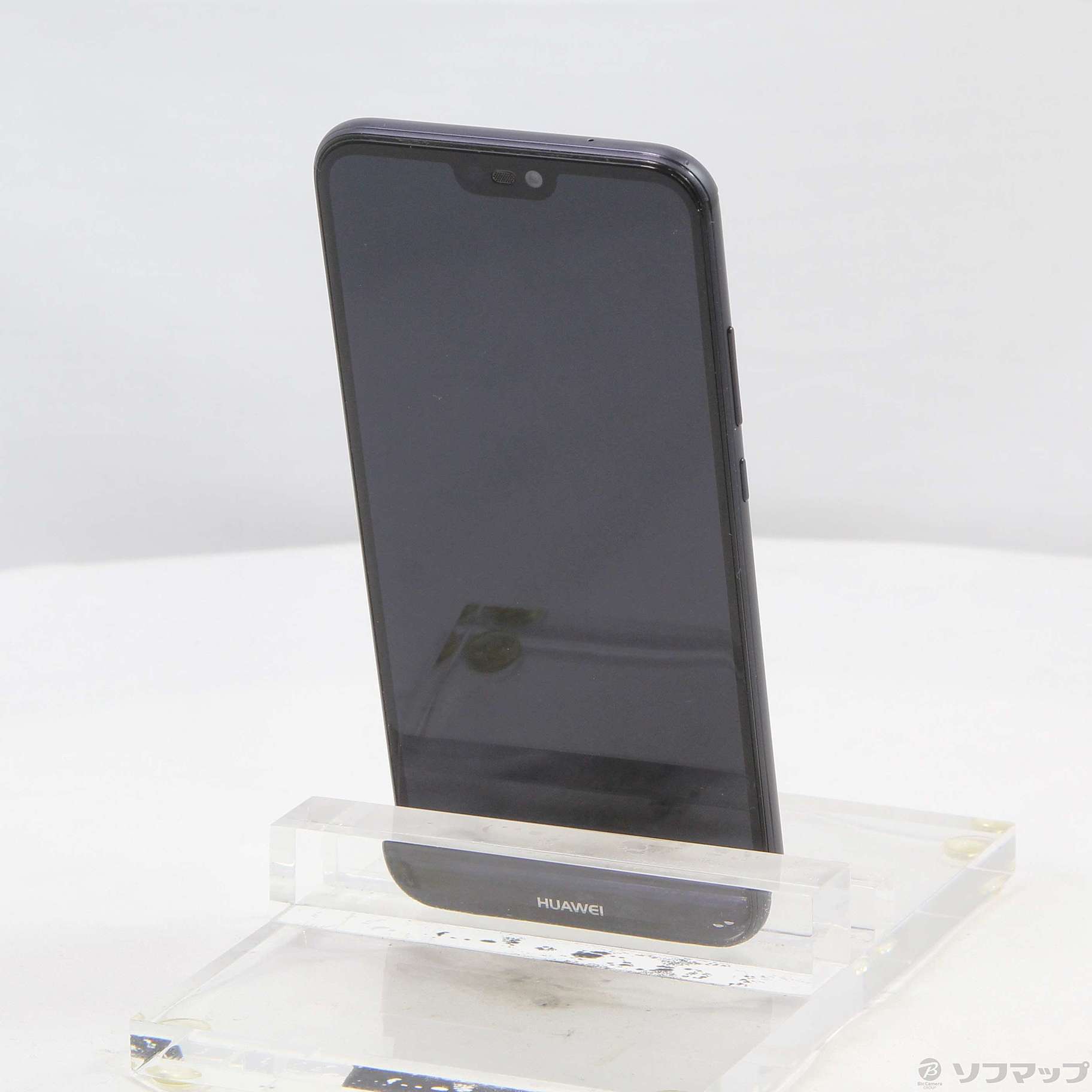 中古】HUAWEI P20 lite 32GB ミッドナイトブラック ANE-LX2J SIM