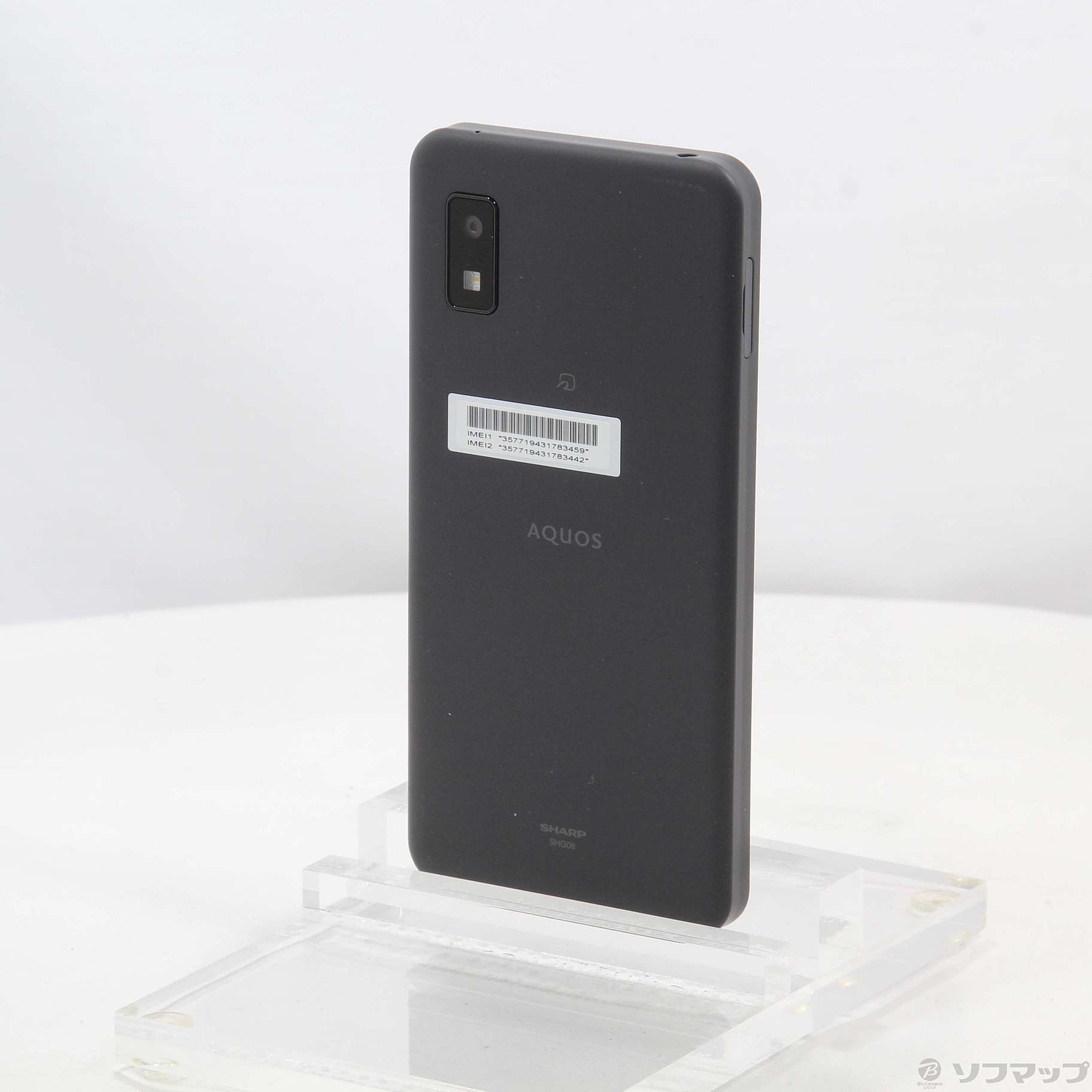 中古】AQUOS wish 64GB チャコール SHG06 auロック解除SIMフリー