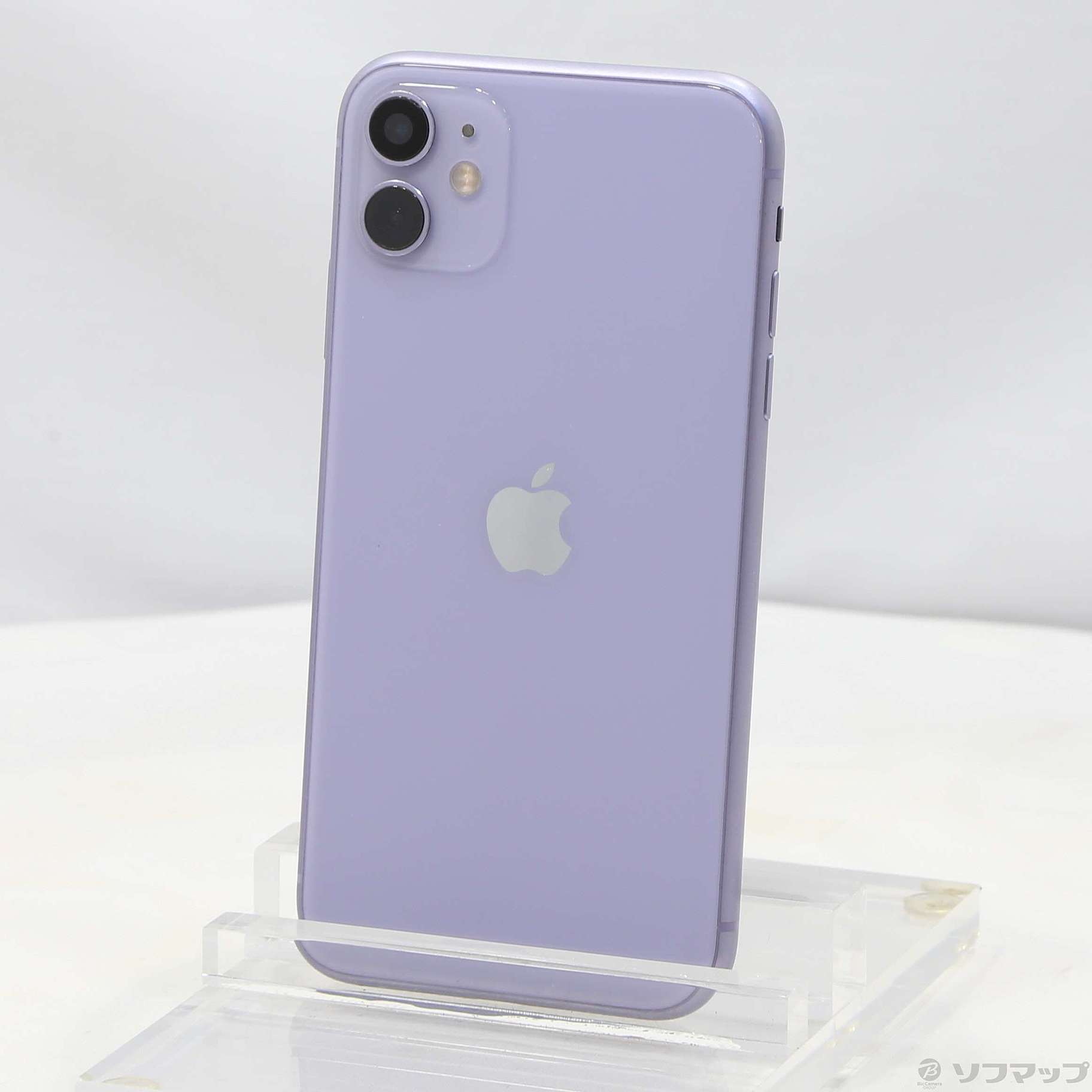 中古】iPhone11 64GB パープル MWLX2J／A SIMフリー [2133046268672