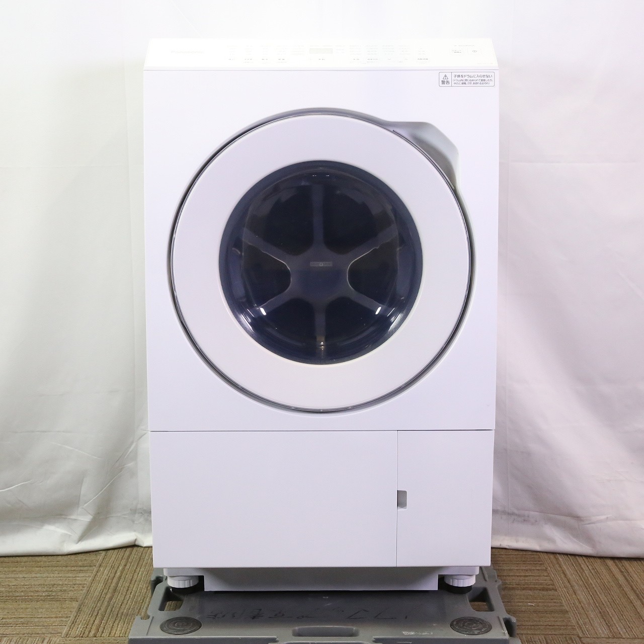 〔中古品〕 ドラム式洗濯乾燥機 マットホワイト NA-LX113BL-W ［洗濯11.0kg ／乾燥6.0kg ／ヒートポンプ乾燥 ／左開き］