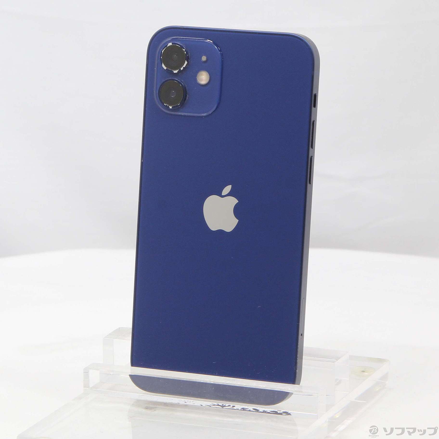 中古】iPhone12 64GB ブルー MGHR3J／A SIMフリー [2133046274413