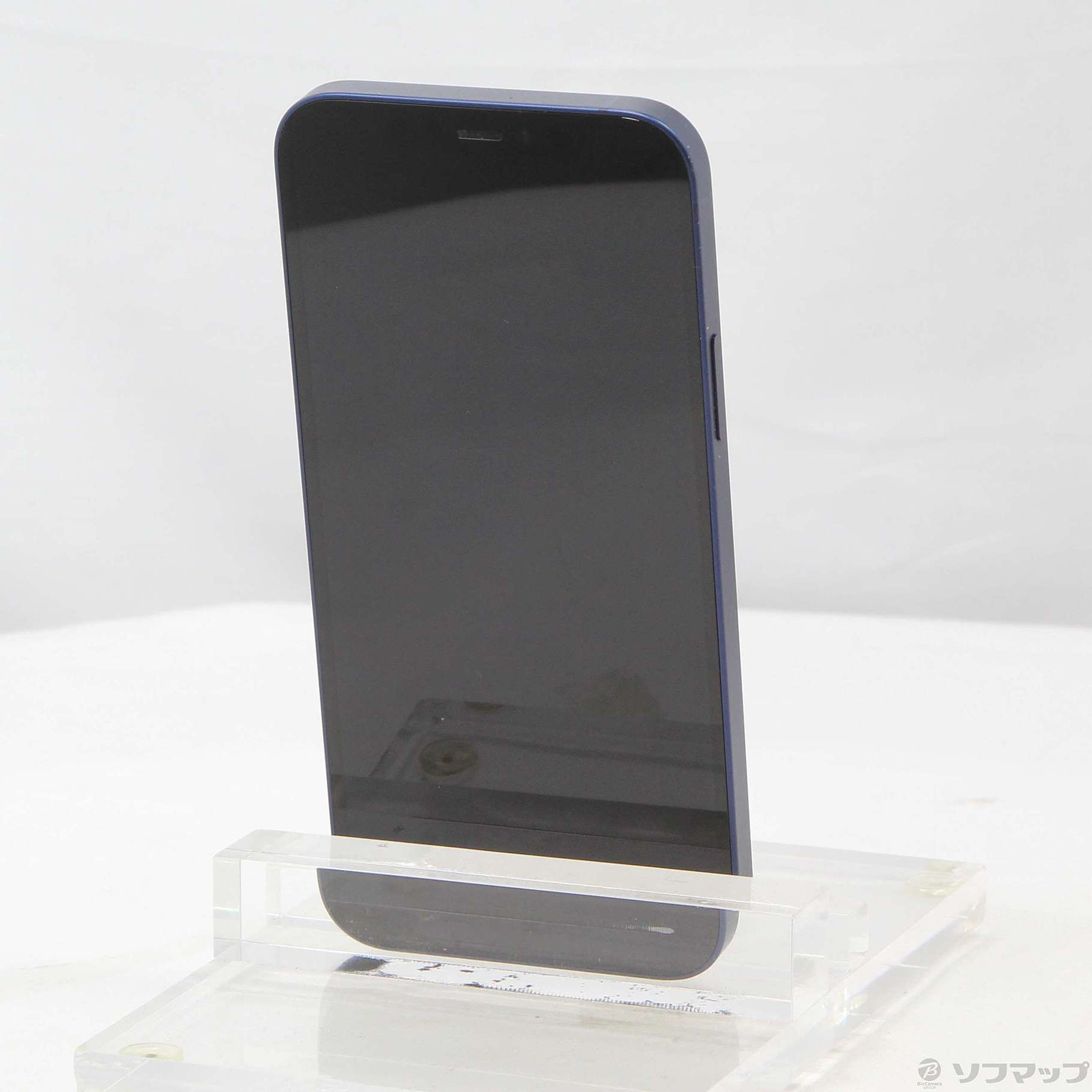 中古】iPhone12 64GB ブルー MGHR3J／A SIMフリー [2133046274413