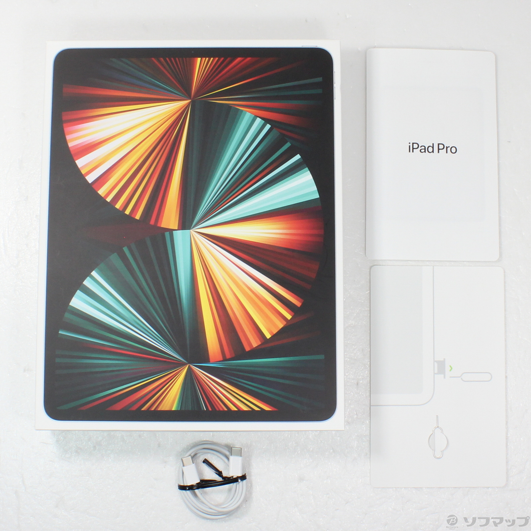 中古】iPad Pro 12.9インチ 第5世代 256GB シルバー MHR73J／A SIM