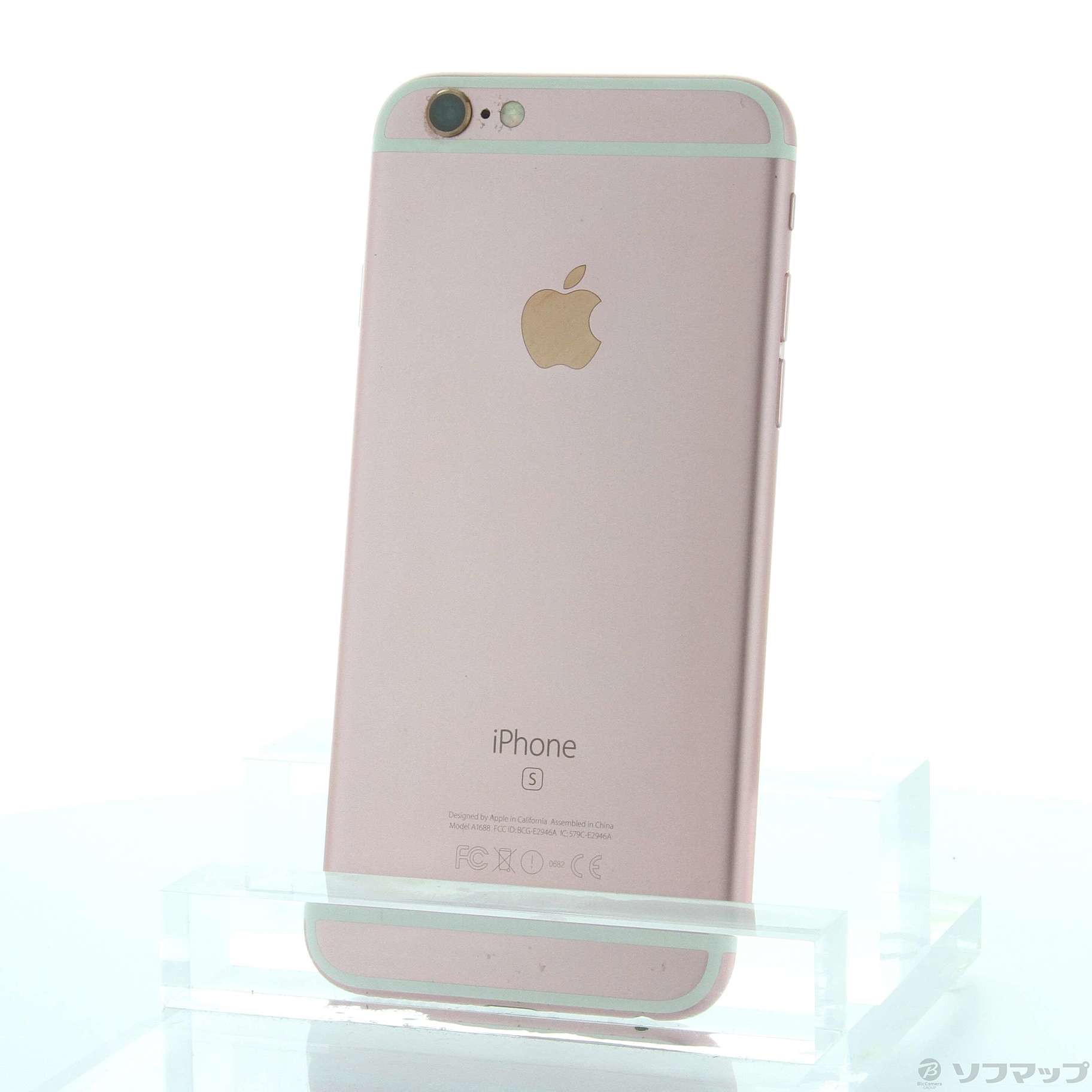 中古】iPhone6s 128GB ローズゴールド MKQW2J／A SoftBank