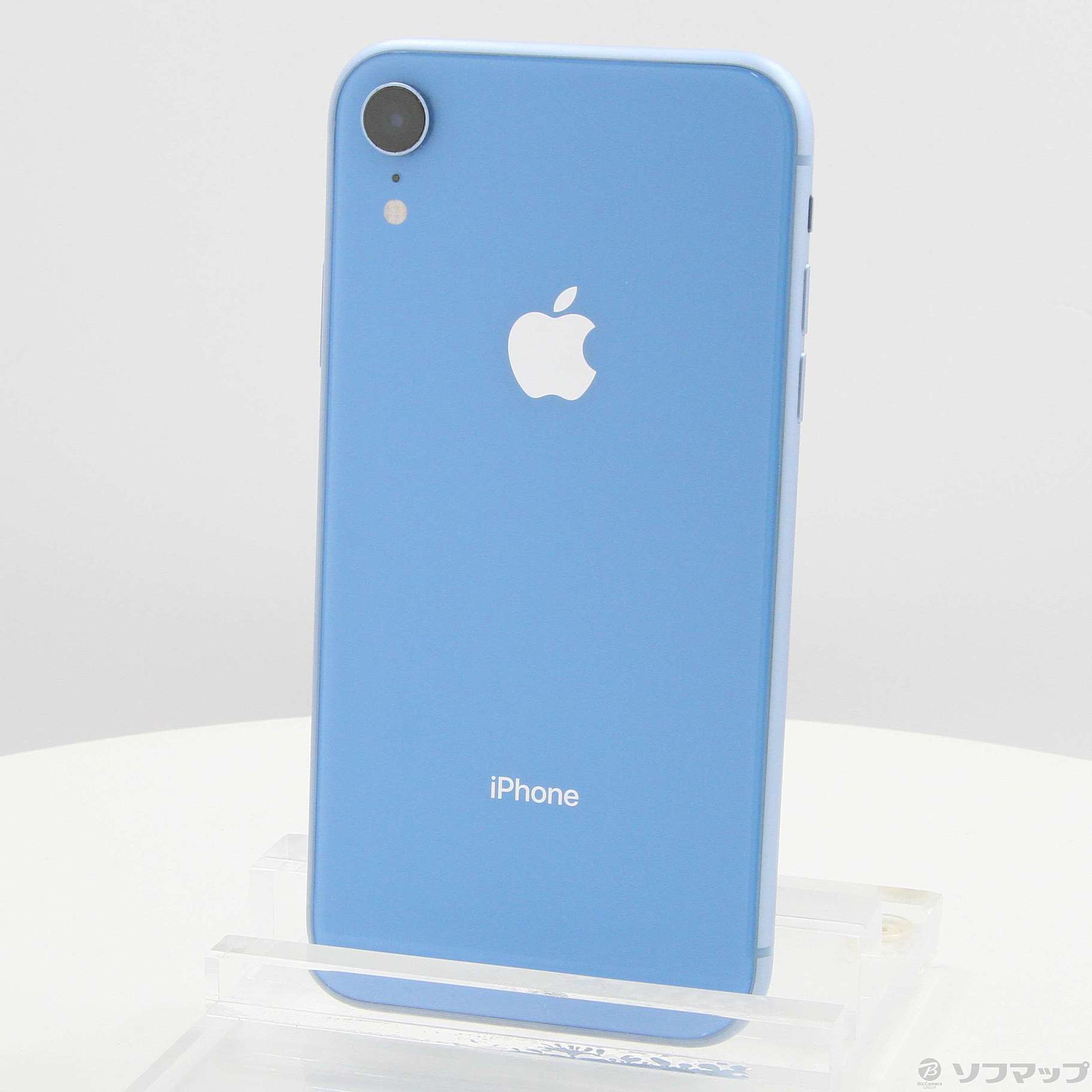 中古】iPhoneXR 64GB ブルー MT0E2J／A SIMフリー [2133046280704