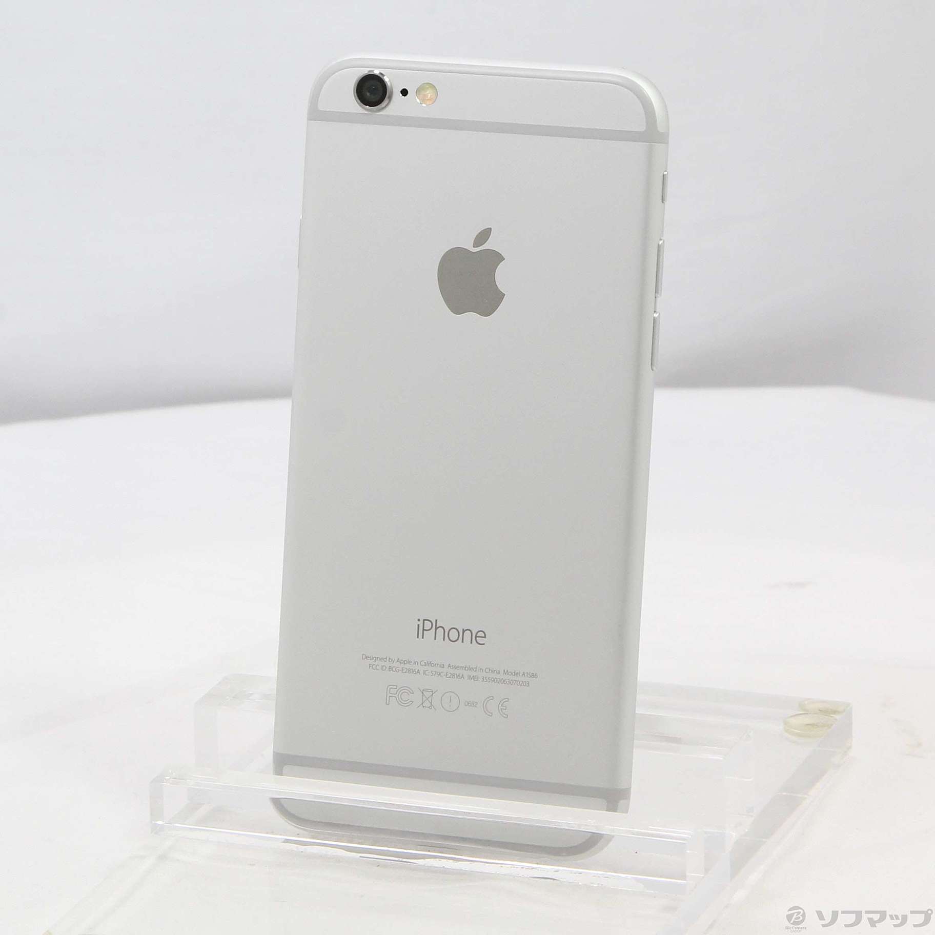 Apple iPhone 6 16GB シルバー  simフリースマートフォン/携帯電話