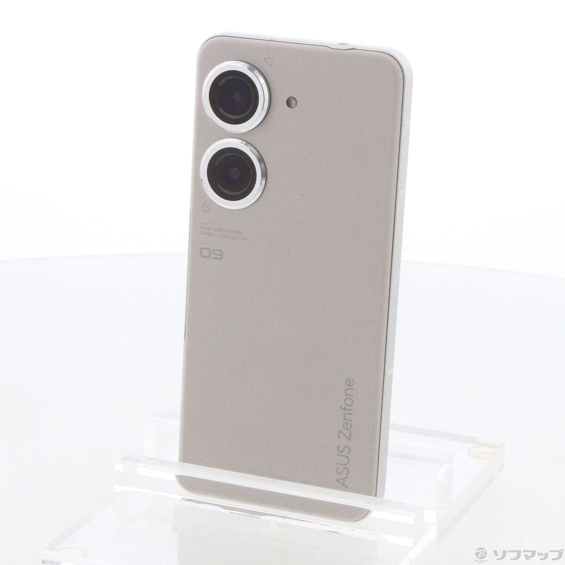 中古】Zenfone 9 128GB ムーンライトホワイト ZF9-WH8S128 SIMフリー