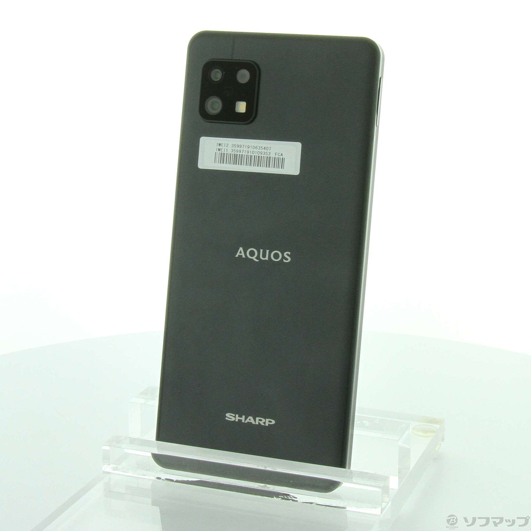 AQUOS sense6s 楽天版 64GB ブラック SH-RM19s SIMフリー