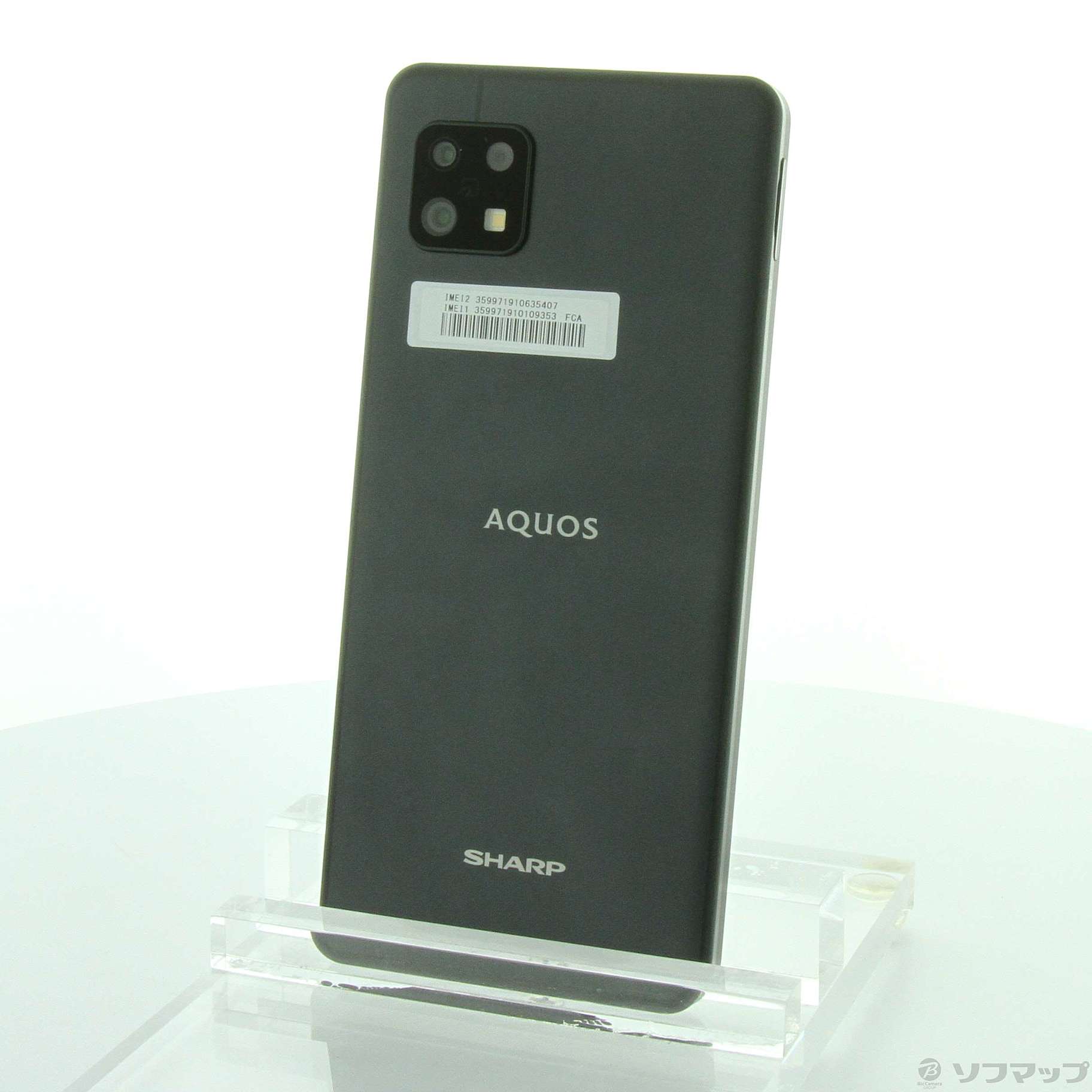 SHARP AQUOS sense6s SH-RM19s ブラック - スマートフォン本体