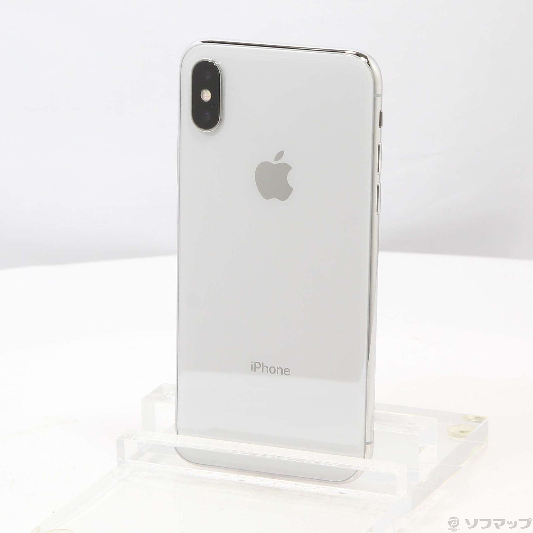 中古】iPhoneX 256GB シルバー MQC22J／A SIMフリー [2133046294268