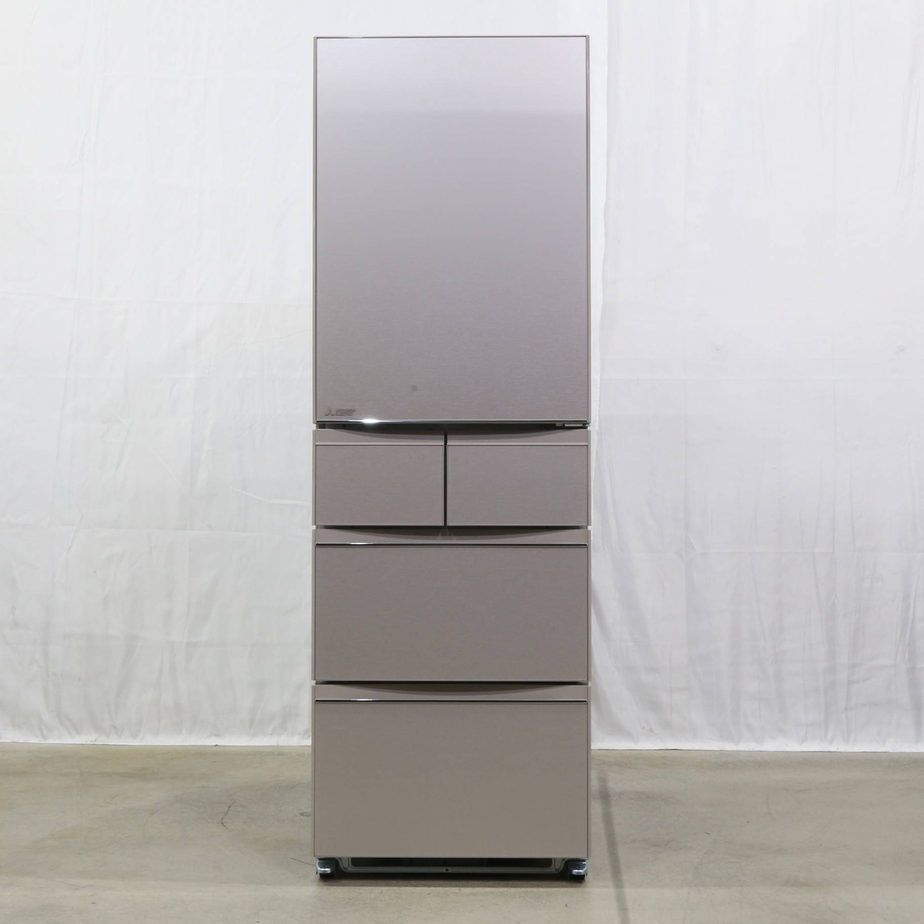 【美品】2022年製MITSUBISHI MR-B46H-W 冷蔵庫 455L MR-B46H-W｜三菱電機WIN2K MITSUBISHI MR-B46H-C 冷蔵庫 455L 2023年製