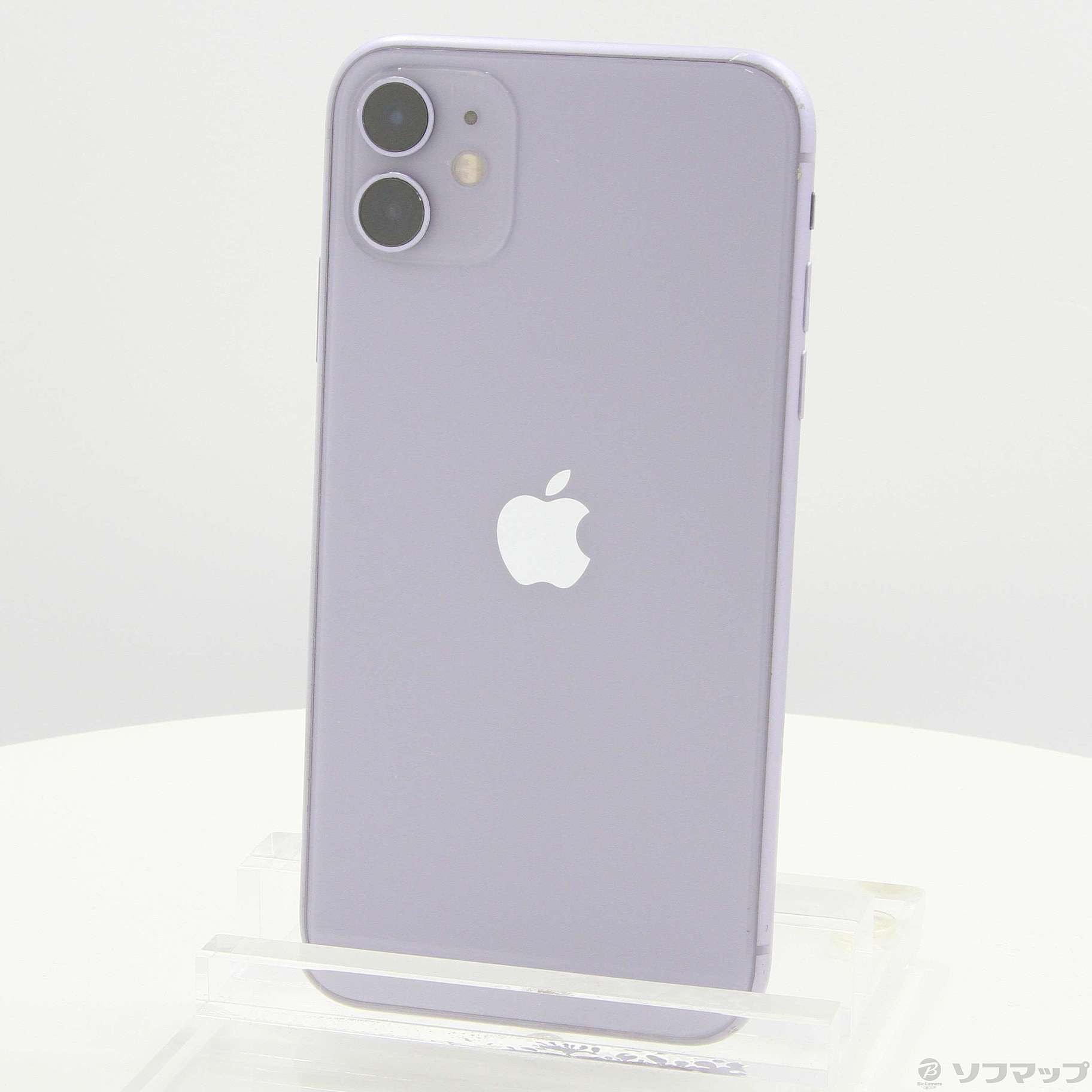 中古】iPhone11 256GB パープル MHDU3J／A SIMフリー [2133046298310