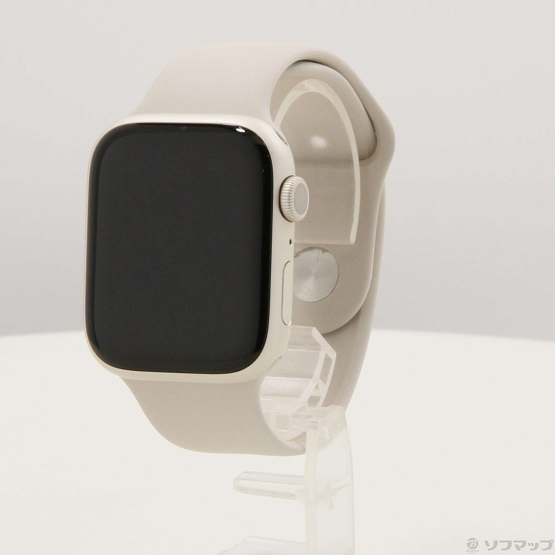 中古品〕 Apple Watch Series 7 GPS 45mm スターライトアルミニウム ...
