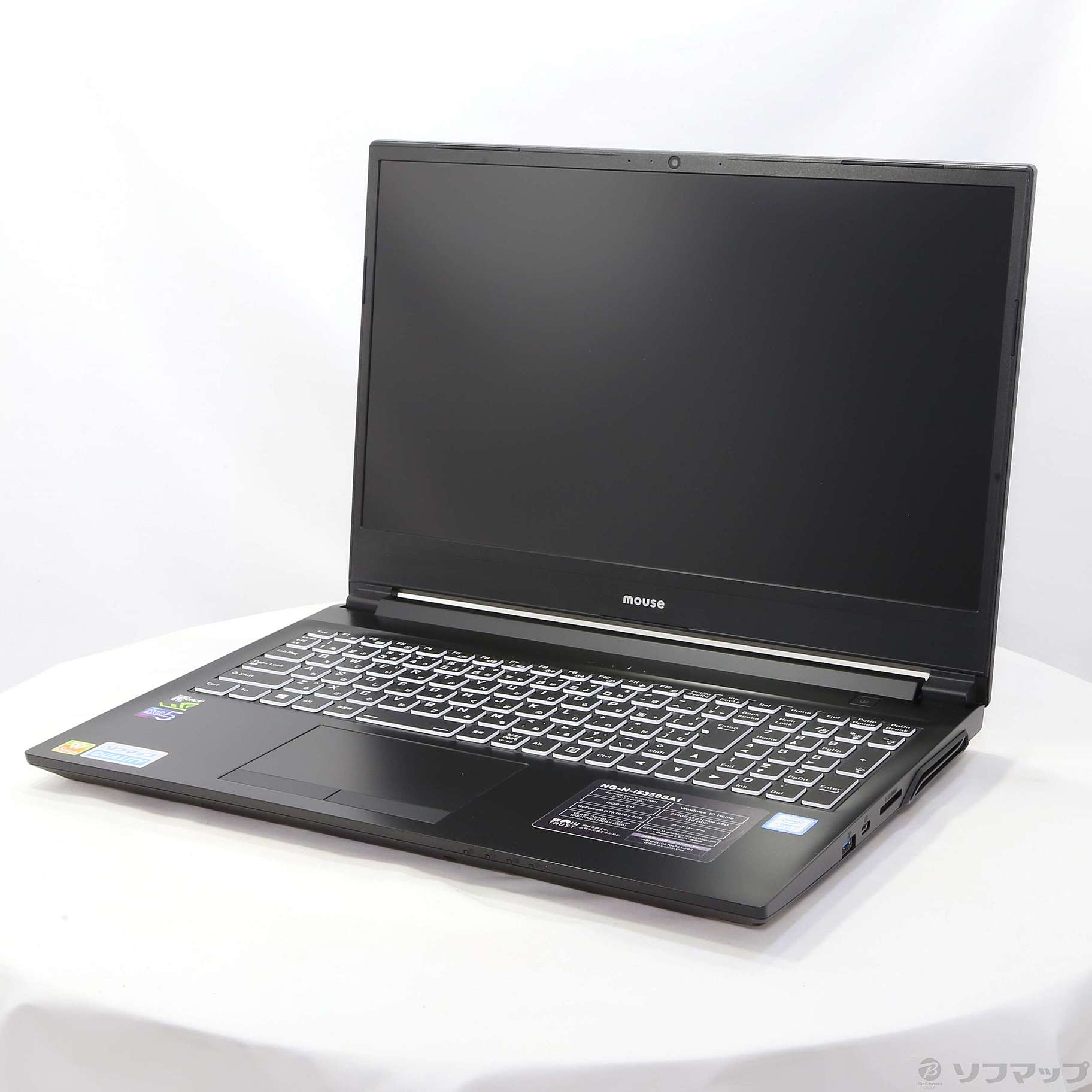 中古】NEXTGEAR-NOTE i5350 NG-N-i5350SA1 ブラック 〔Windows 10 