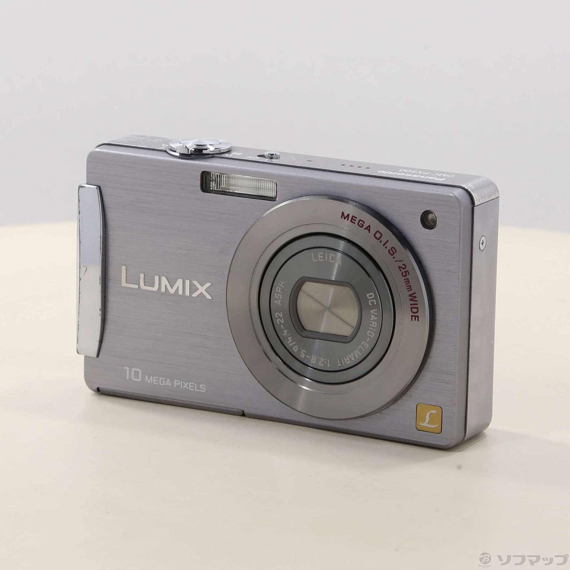 LUMIX DMC-FX500-S (1010万画素／5倍ズーム／ストーンシルバー)