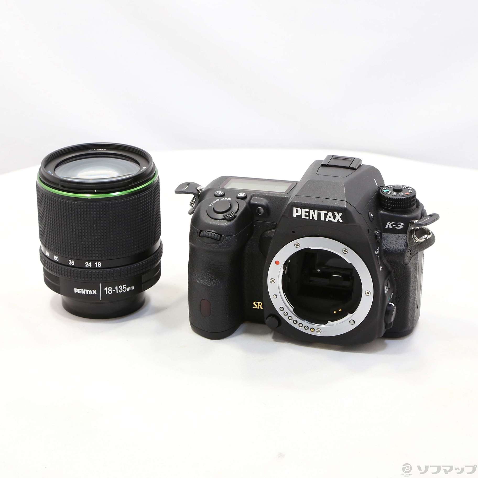 中古】K-3 18-135mm WRレンズキット 2435万画素／SDHC／ブラック ...