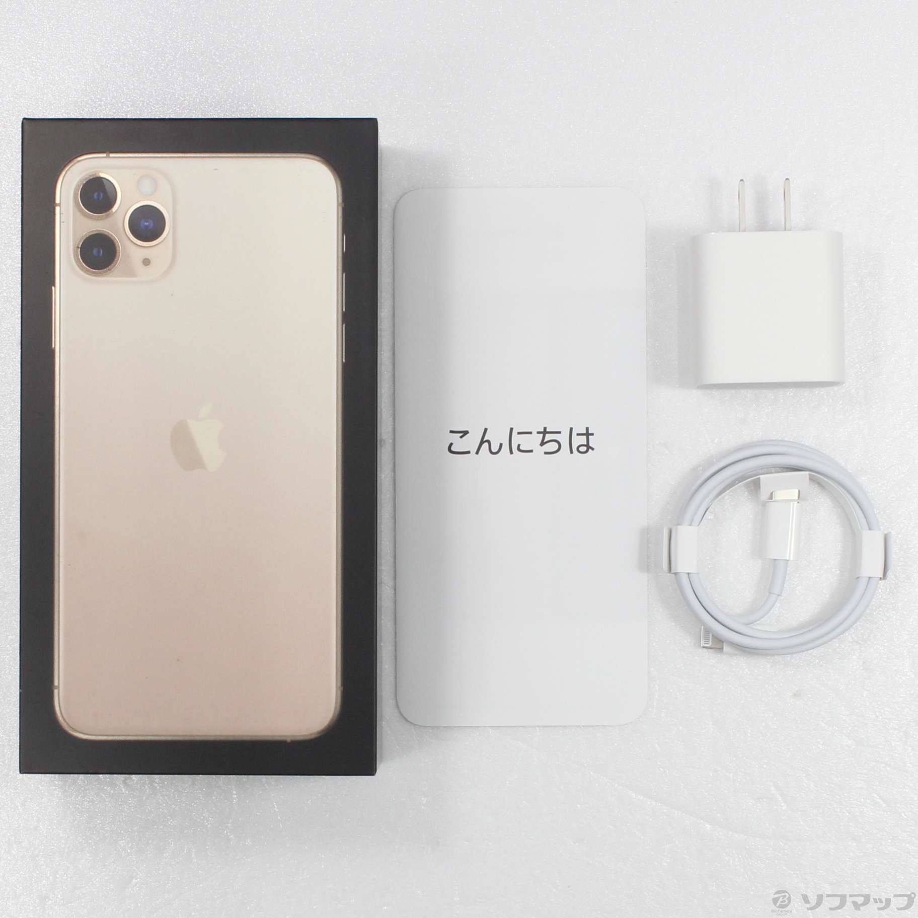 中古】iPhone11 Pro Max 64GB ゴールド MWHG2J／A SIMフリー