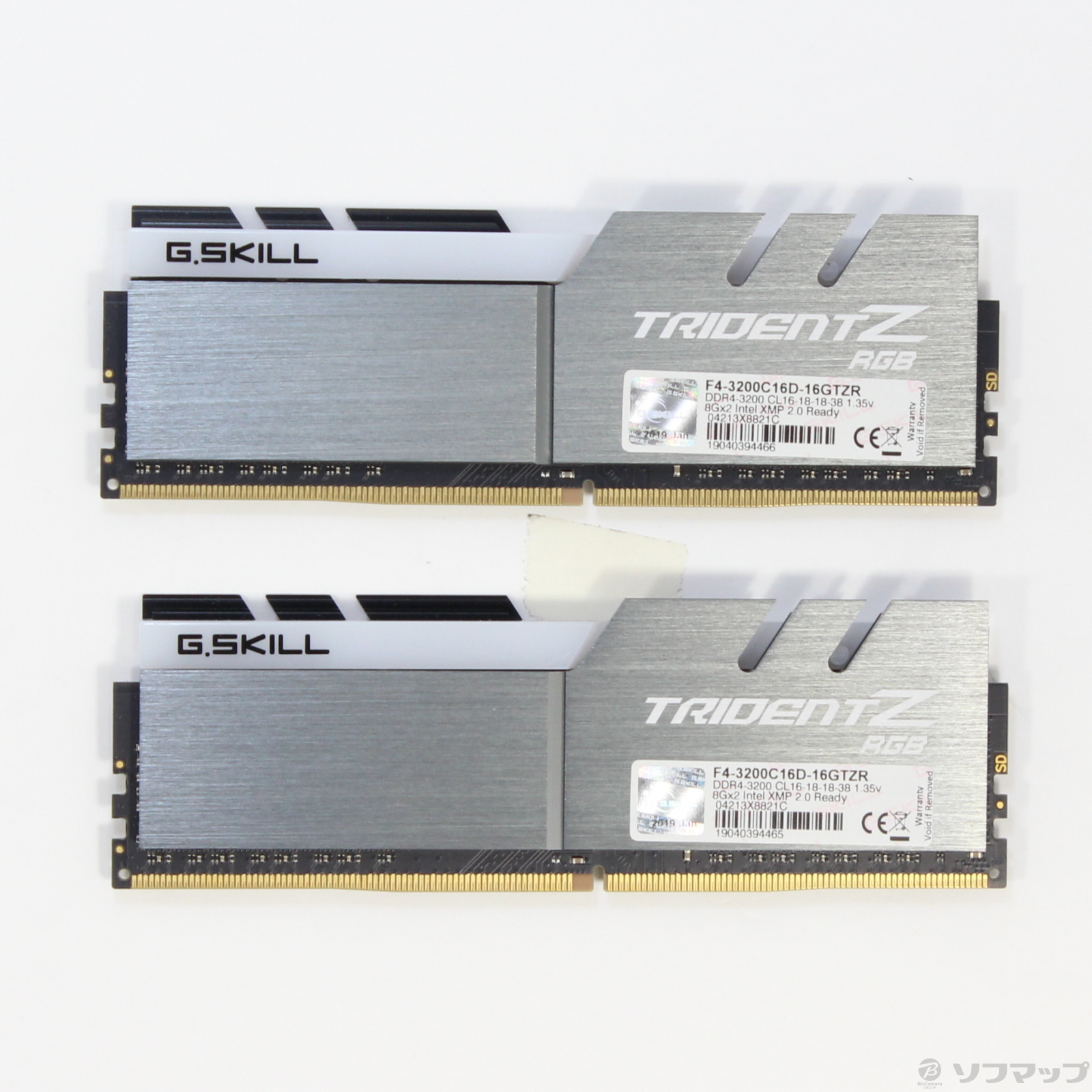 G.Skill Trident Z RGB DDR4-3200 16GB メモリスマホ/家電/カメラ