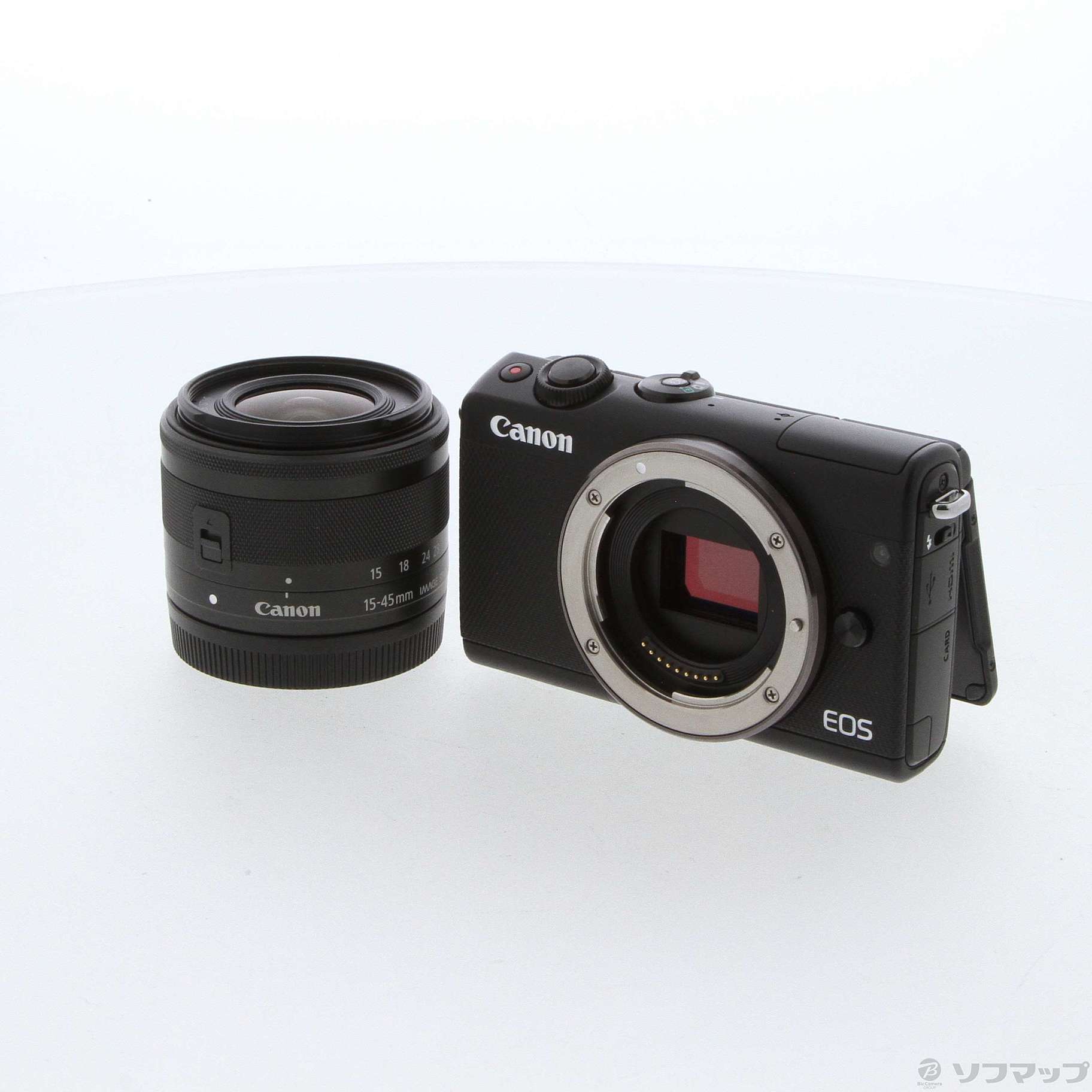 中古】EOS M100 EF-M15-45 IS STM レンズキット ブラック ...