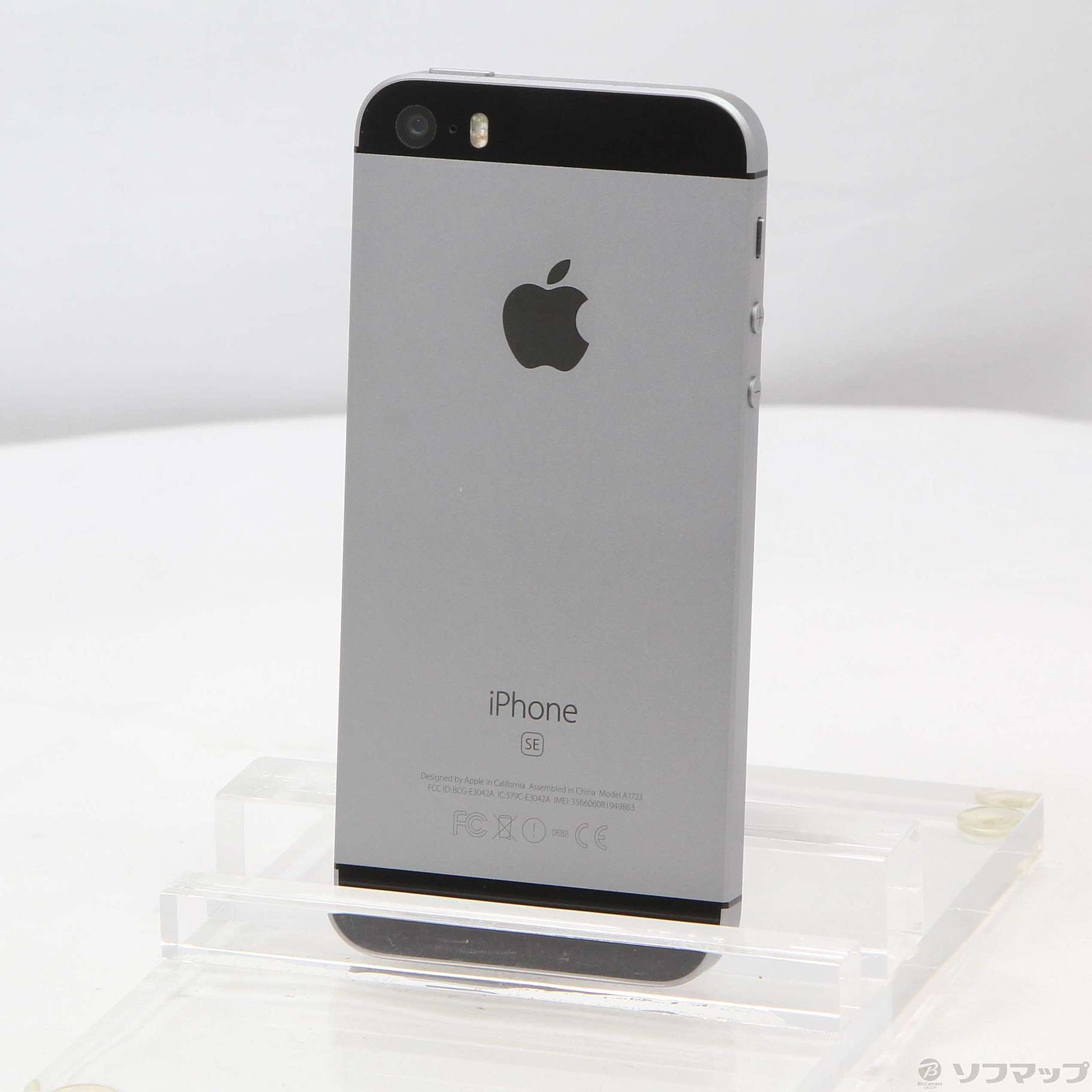中古】iPhone SE 32GB スペースグレイ MP822J／A SIMフリー