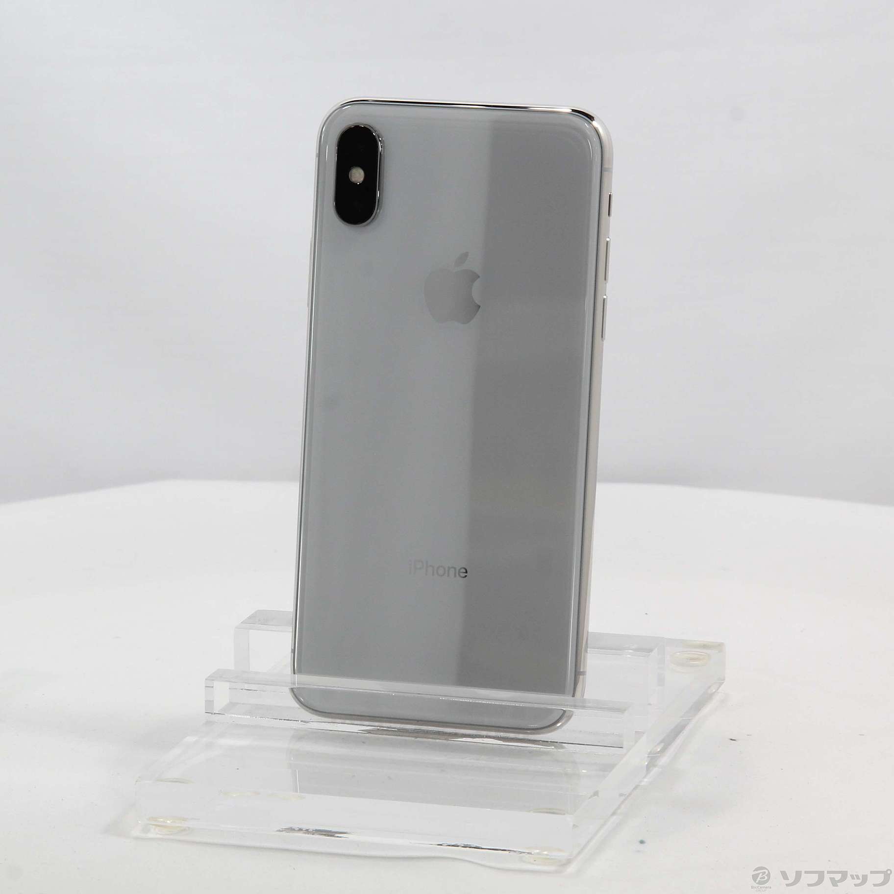 中古】iPhoneX 256GB シルバー NQC22J／A SIMフリー [2133046322008