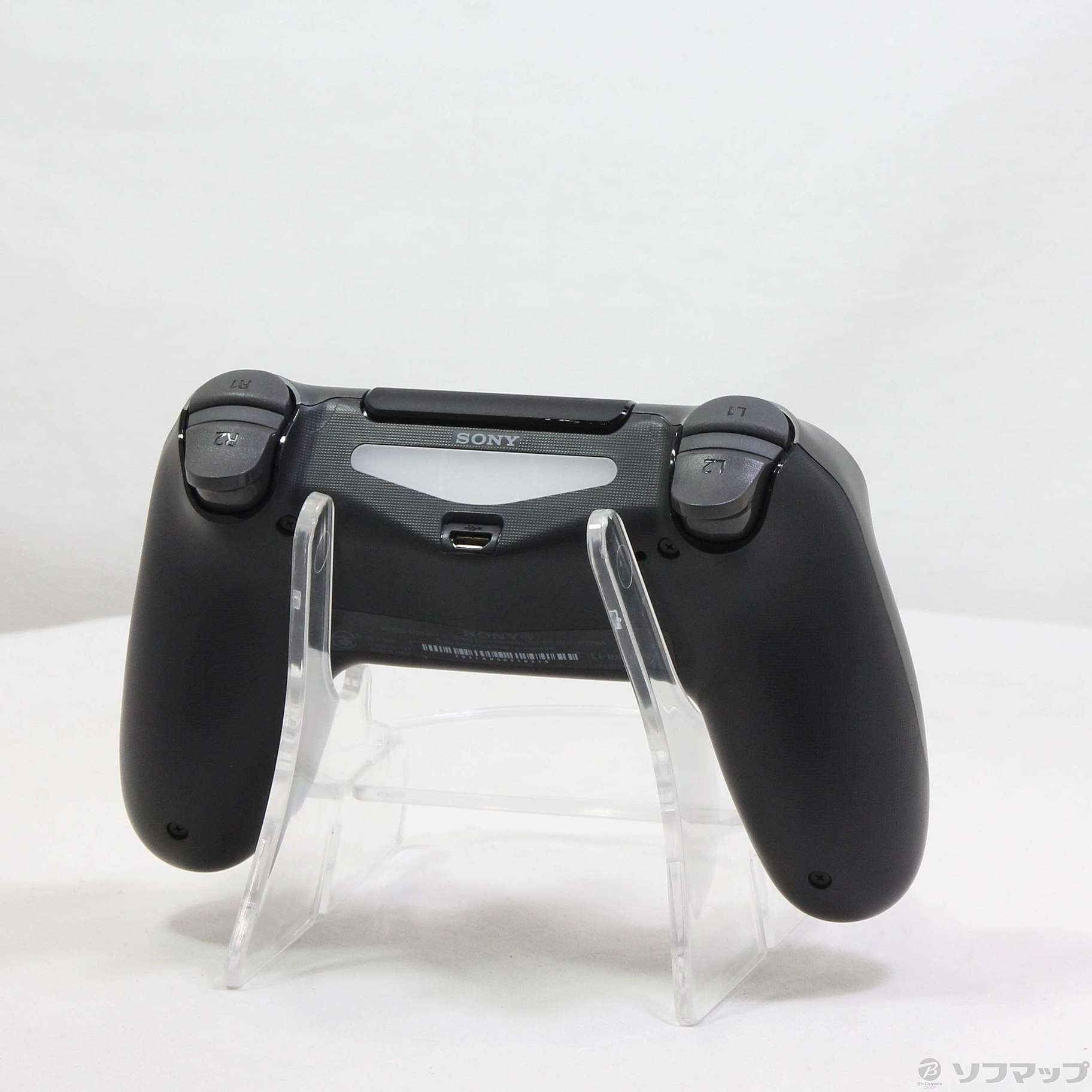 中古】ワイヤレスコントローラー DUALSHOCK4 スチールブラック 【PS4