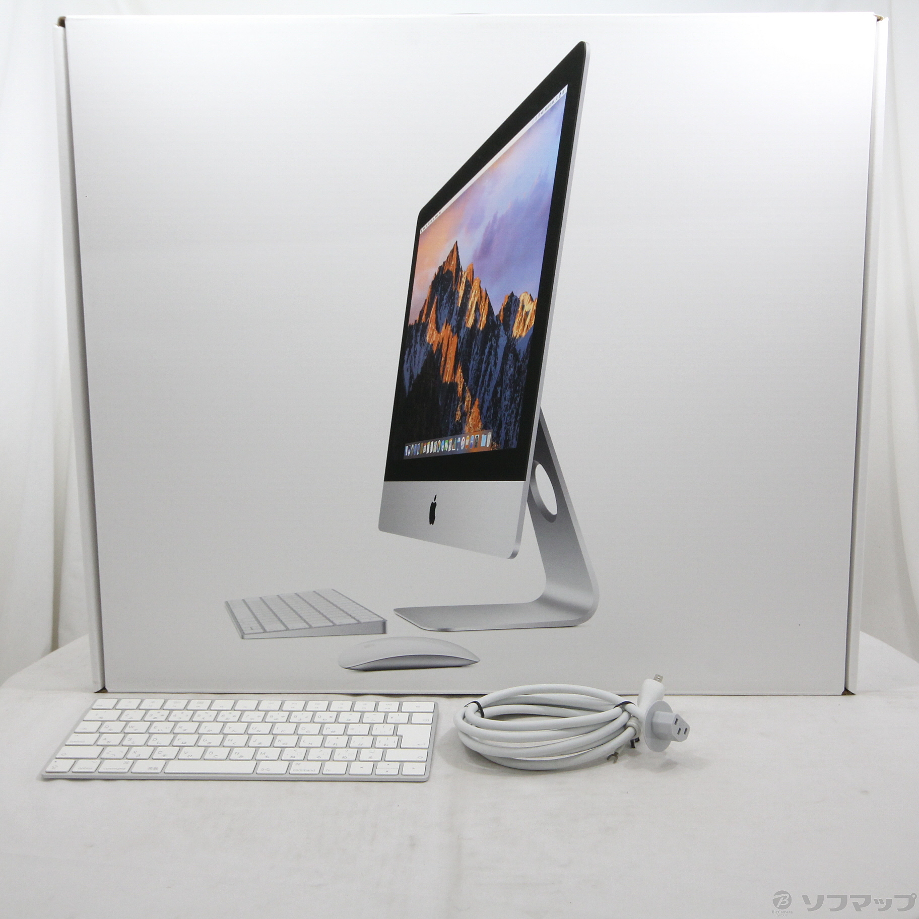 中古】iMac 21.5-inch Mid 2017 MNE02J／A Core_i5 3.4GHz 8GB SSD32GB