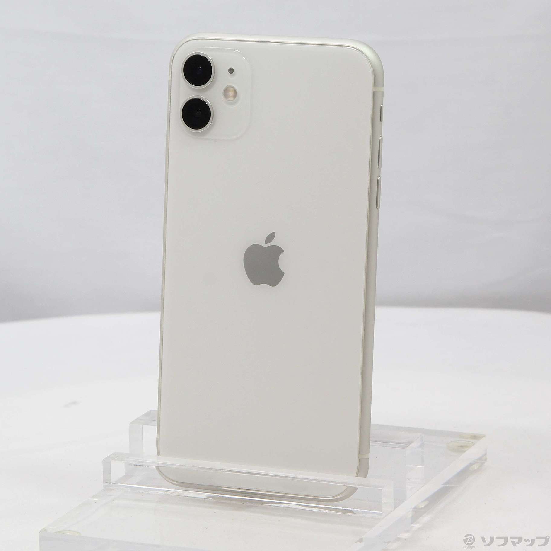 中古】iPhone11 64GB ホワイト MWLU2J／A SIMフリー [2133046325344