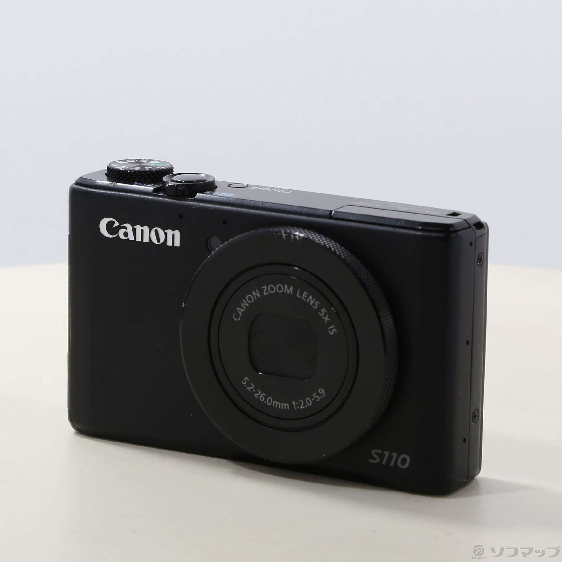 中古】PowerShot S110 (1210万画素／5倍／ブラック／SDXC