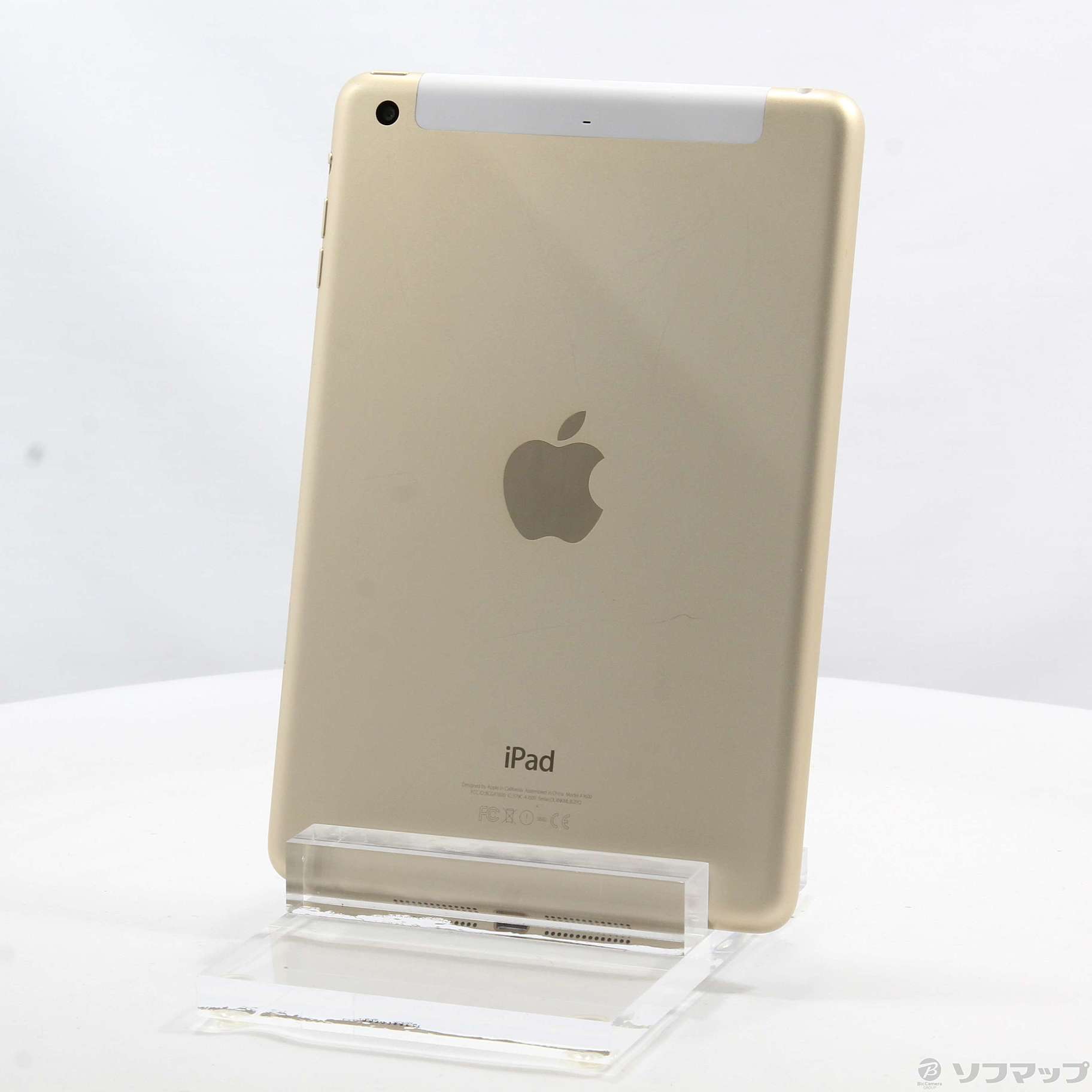 中古】iPad mini 3 16GB ゴールド MGYR2J／A docomo [2133046352685 ...