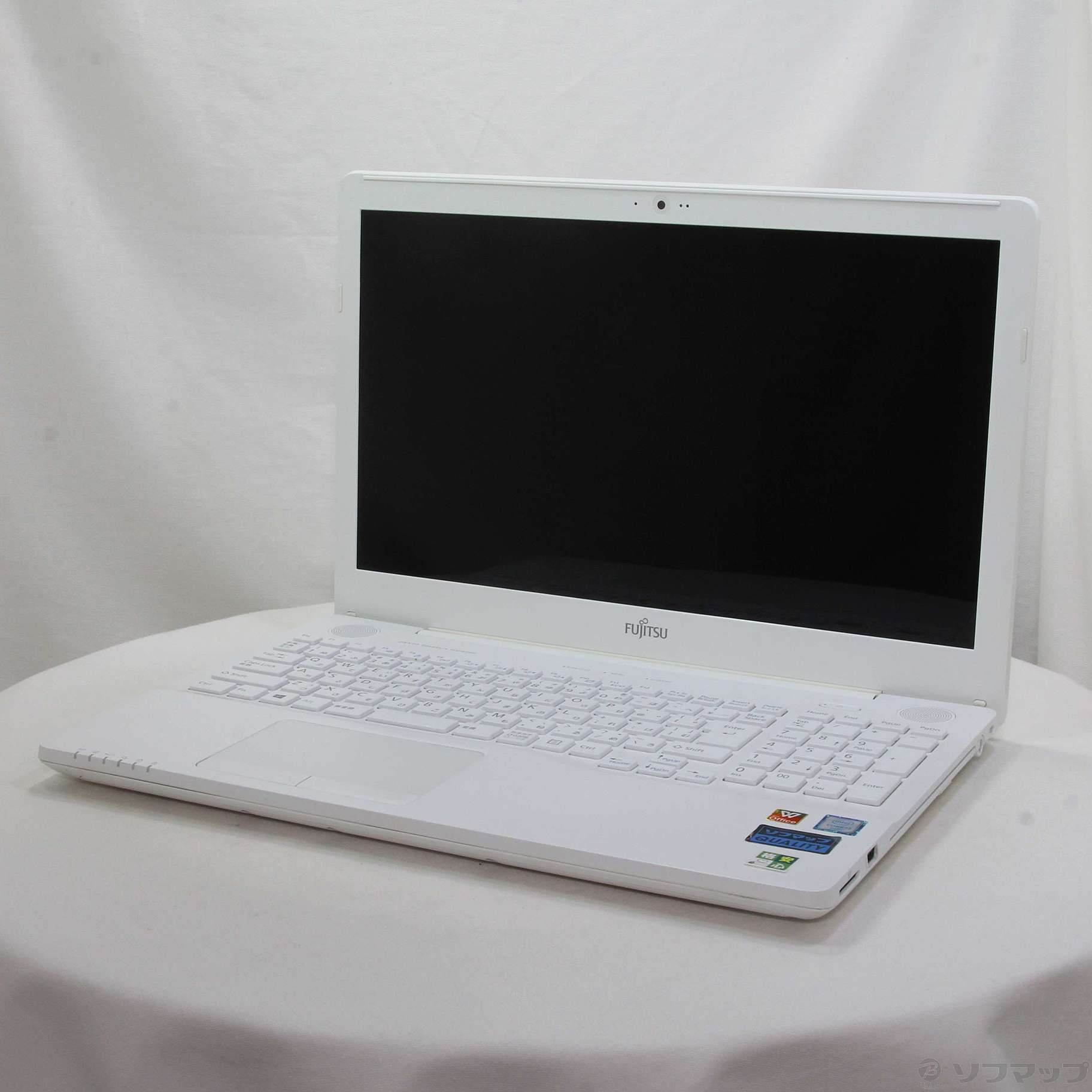 格安安心パソコン LIFEBOOK AH45／A3 FMVA45A3W プレミアムホワイト 〔Windows 10〕