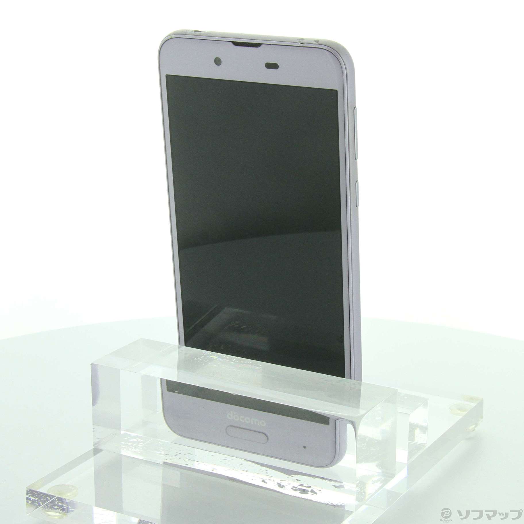 中古】AQUOS sense 32GB フロストラベンダー SH-01K docomoロック解除