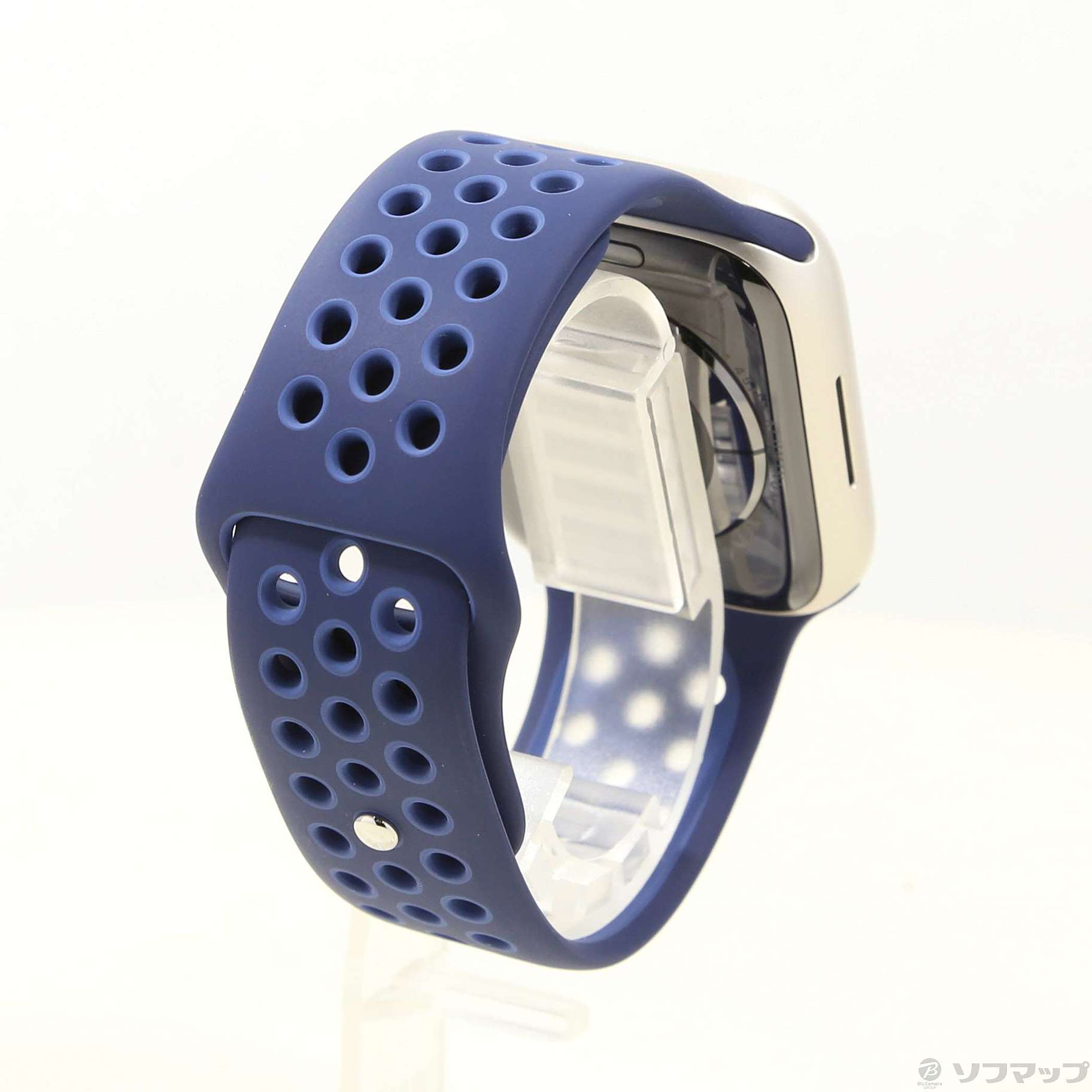 中古】Apple Watch Series 7 Nike GPS 45mm スターライトアルミニウム ...