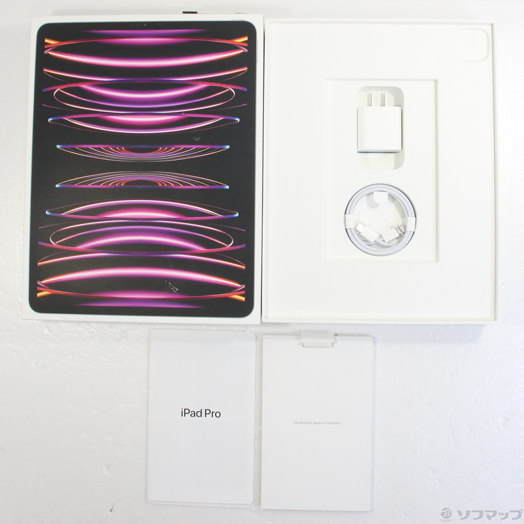 中古】iPad Pro 12.9インチ 第6世代 128GB スペースグレイ MNXP3J／A