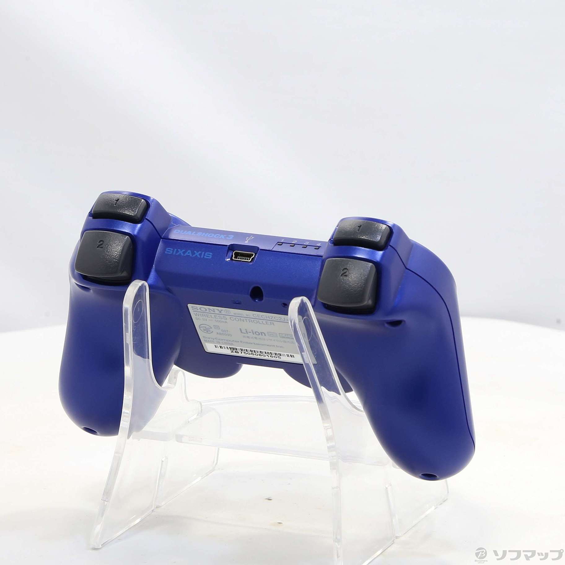 ソニー/ワイヤレスコントローラDUALSHOCK3 メタリック・ブルー Amazon | ワイヤレスコントローラ (DUALSHOCK3) メタリック・ブルー