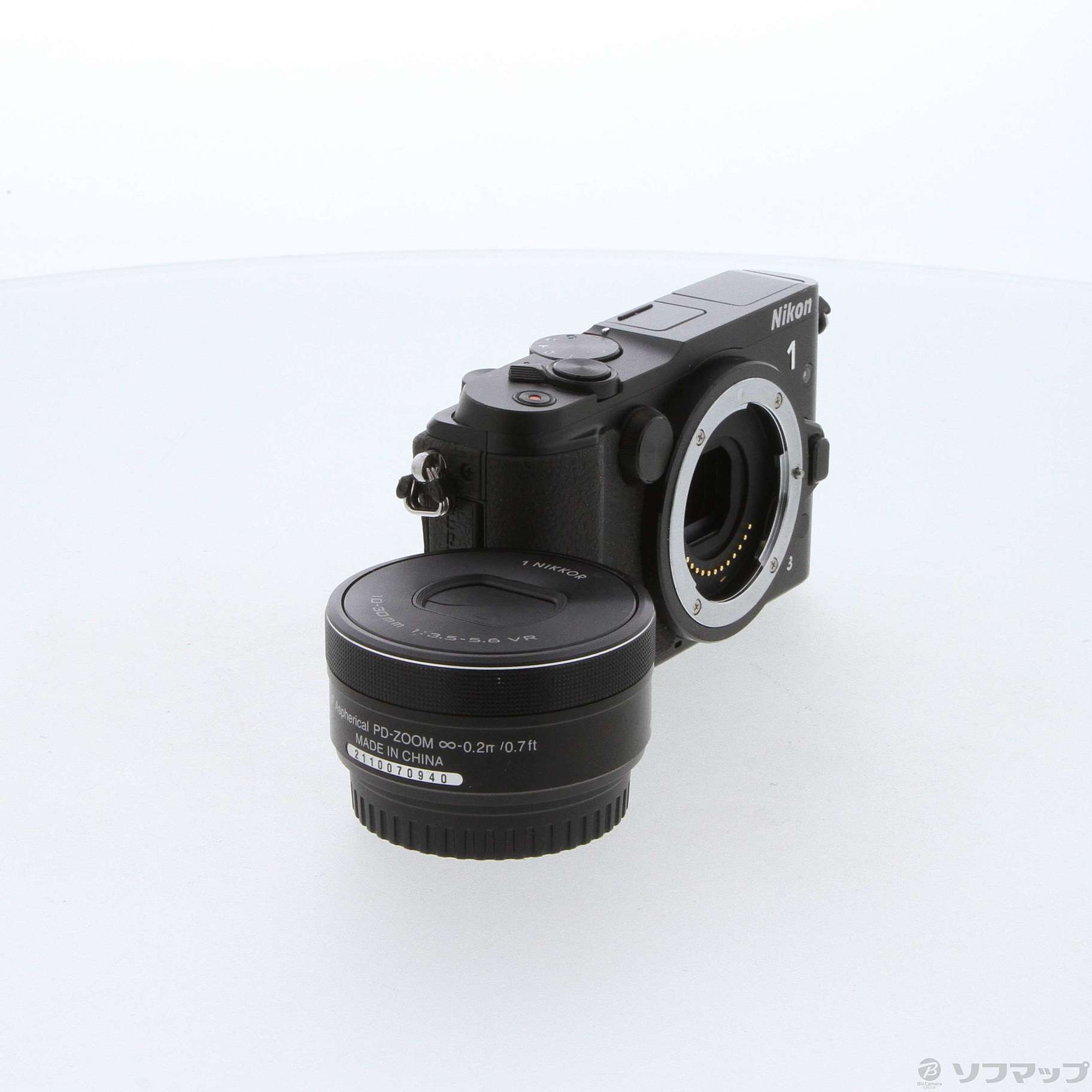 中古】Nikon 1 V3 プレミアムキット ブラック [2133046367986