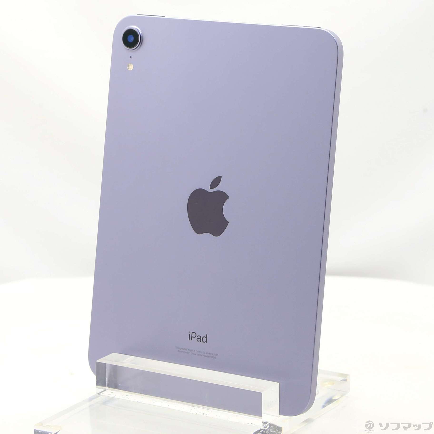 中古】iPad mini 第6世代 64GB パープル MK7R3J／A Wi-Fi