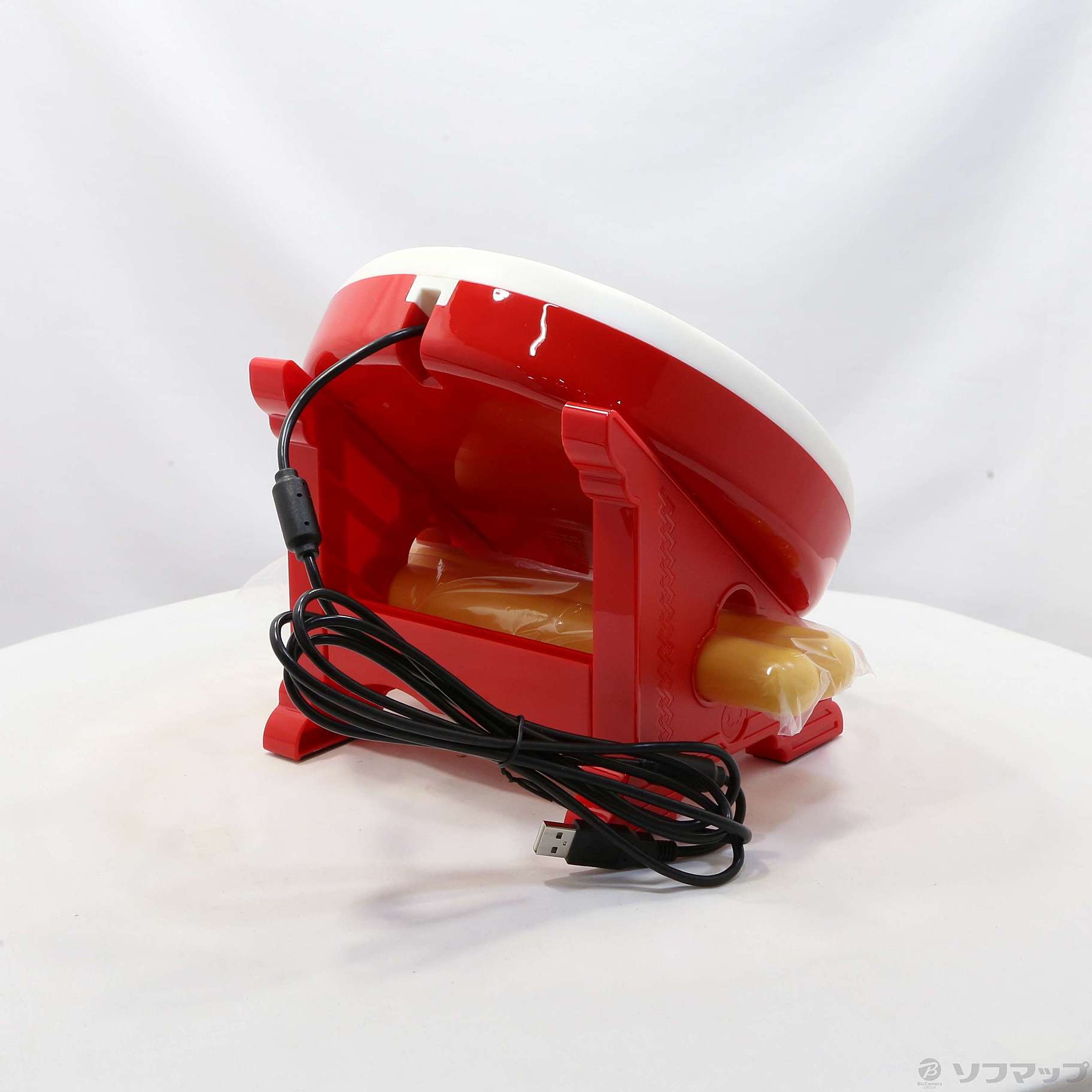 中古】〔展示品〕 太鼓の達人専用コントローラー 太鼓とバチ for