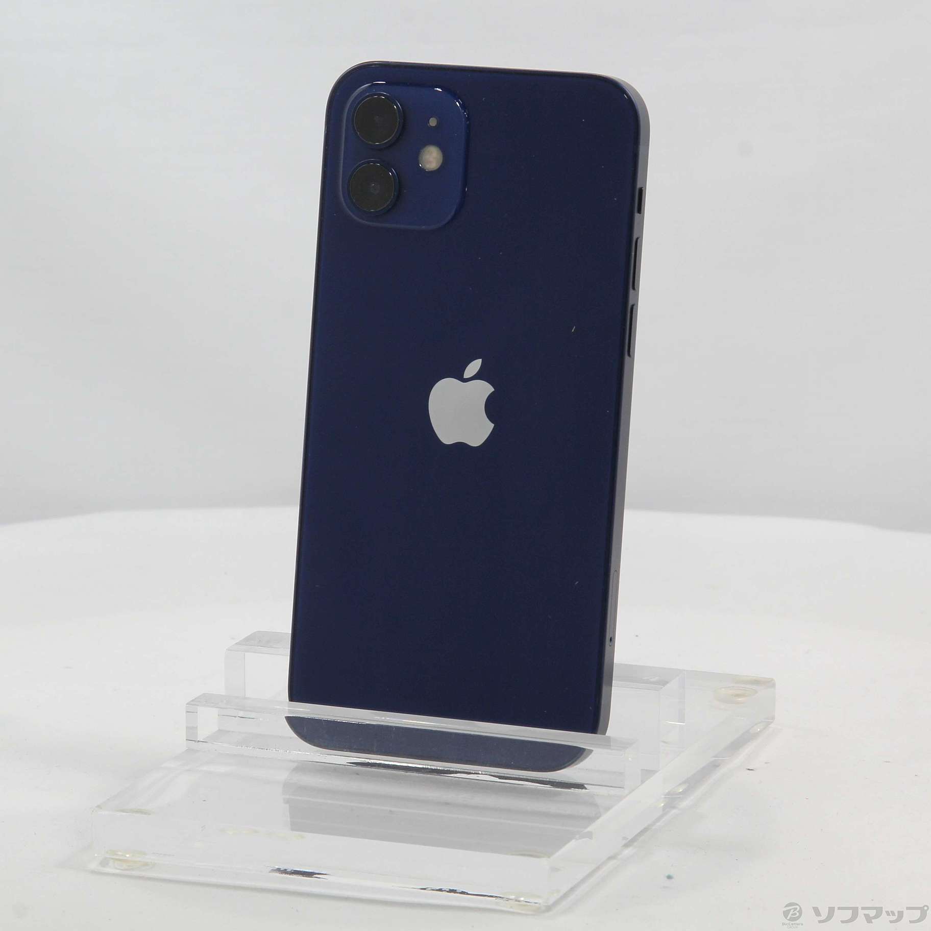 中古】iPhone12 64GB ブルー MGHR3J／A SIMフリー [2133046377633