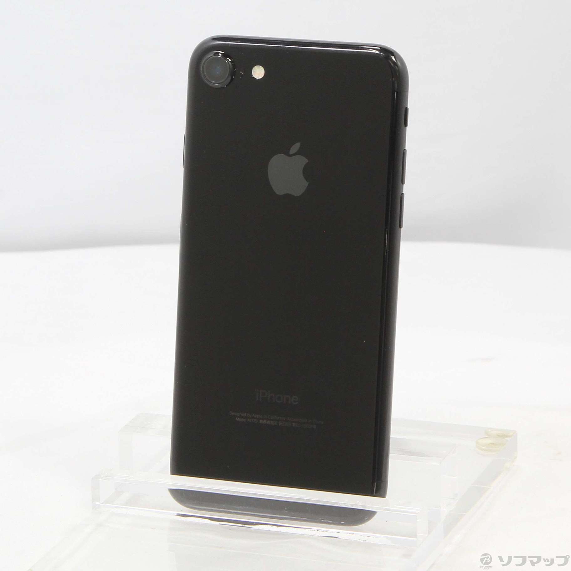 中古】iPhone7 32GB ジェットブラック MQTY2J／A SIMフリー