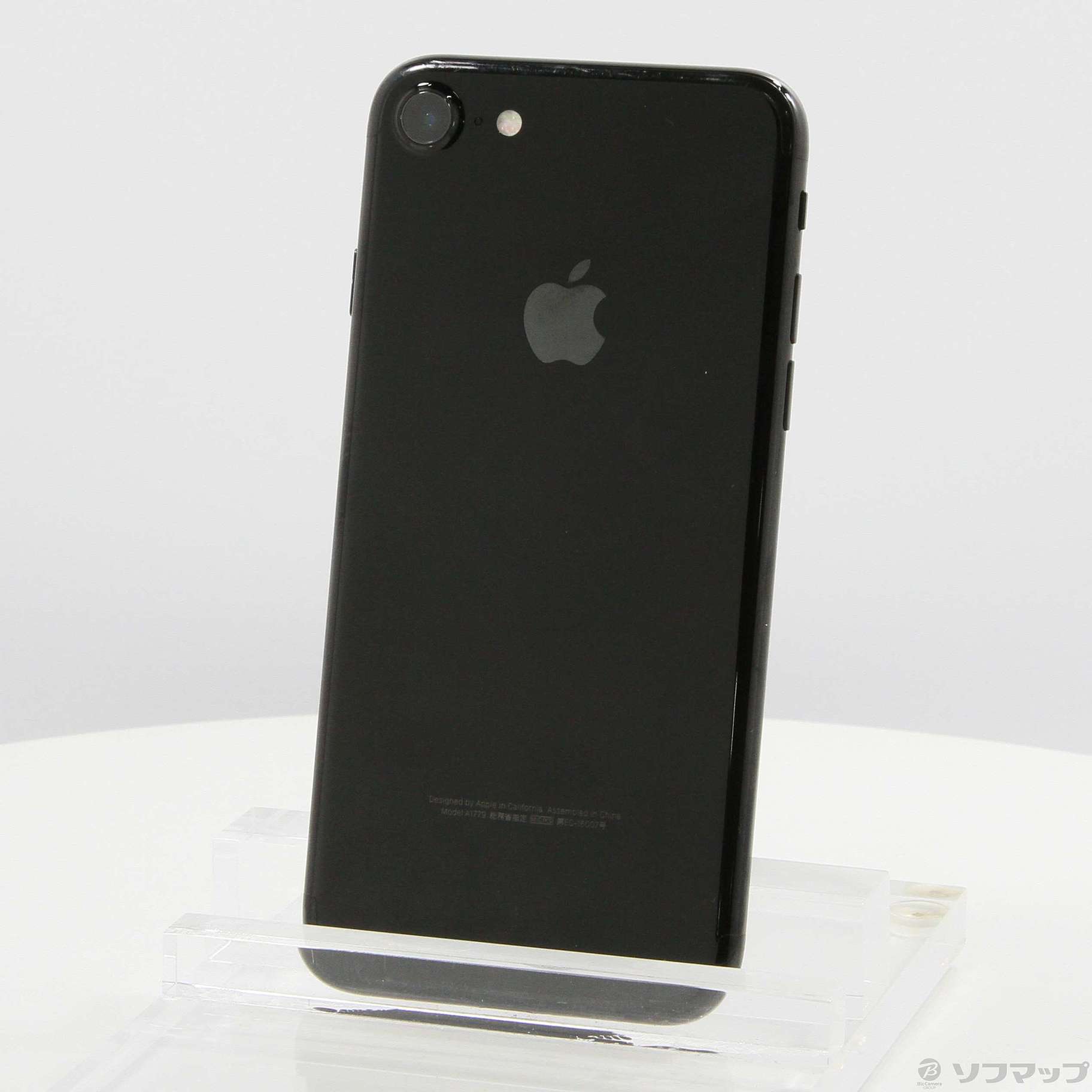 中古】iPhone7 32GB ジェットブラック MQTY2J／A SIMフリー