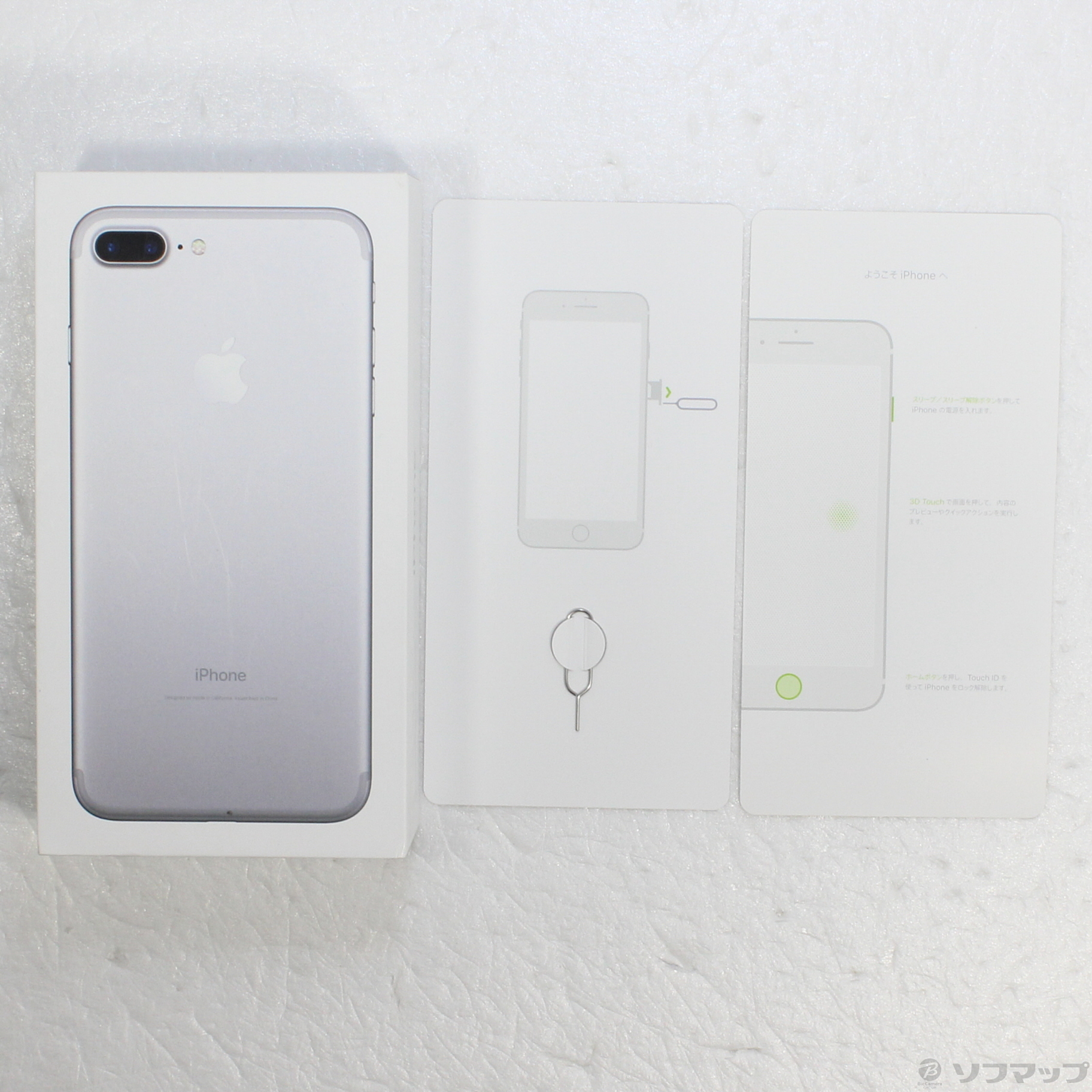 中古】iPhone7 Plus 32GB シルバー MNRA2J／A SIMフリー