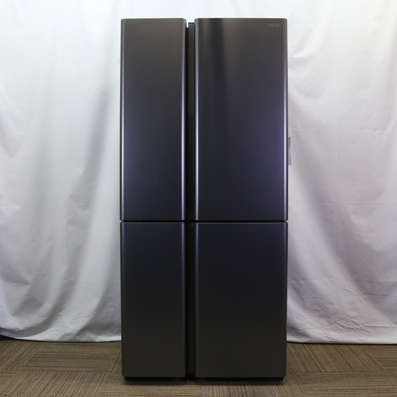 中古】〔展示品〕 冷蔵庫 ダークシルバー AQR-TZA51M-DS ［4ドア