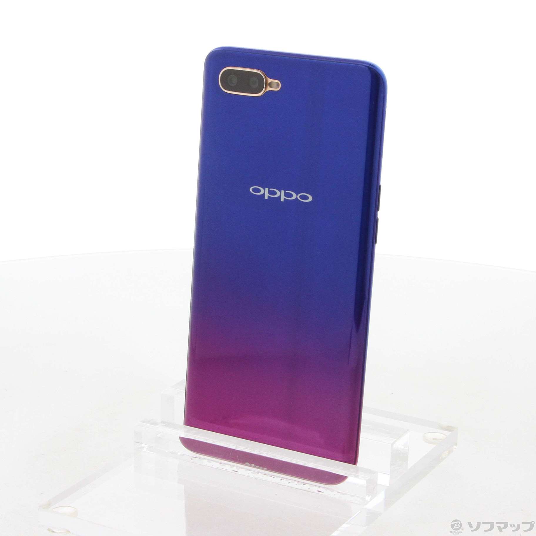 中古】OPPO R17 Neo 128GB ブルー CPH1893 UQ mobile [2133046395118