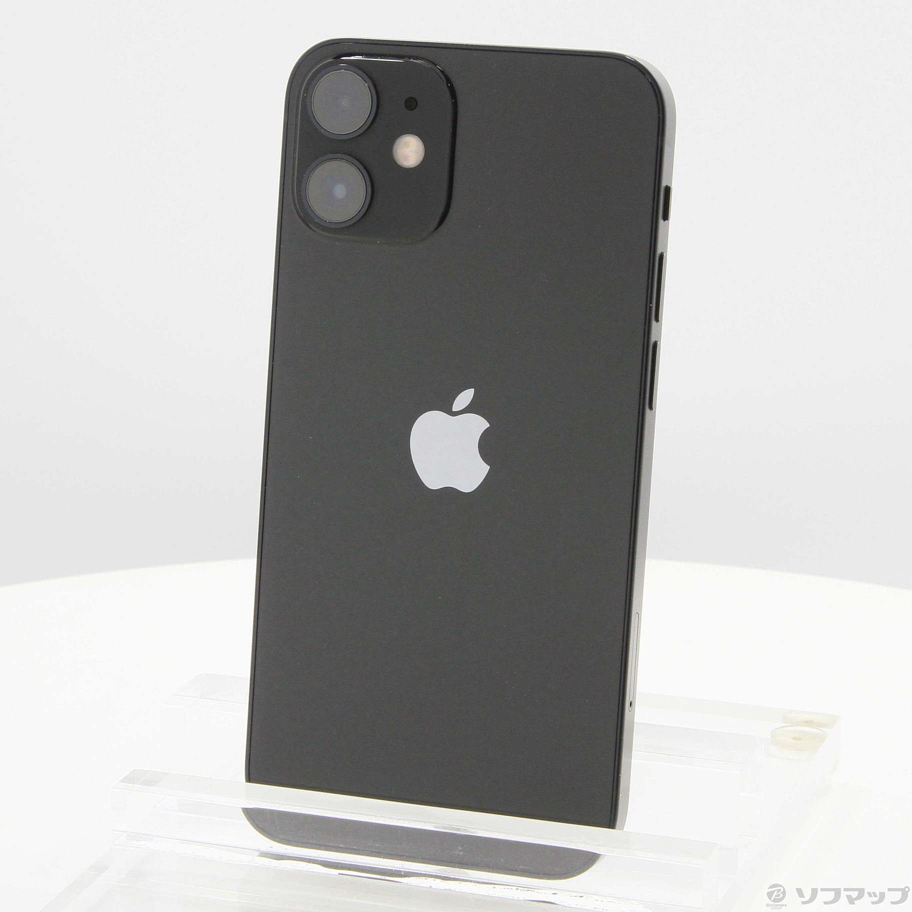 中古】セール対象品 iPhone12 mini 64GB ブラック MGA03J／A SIMフリー