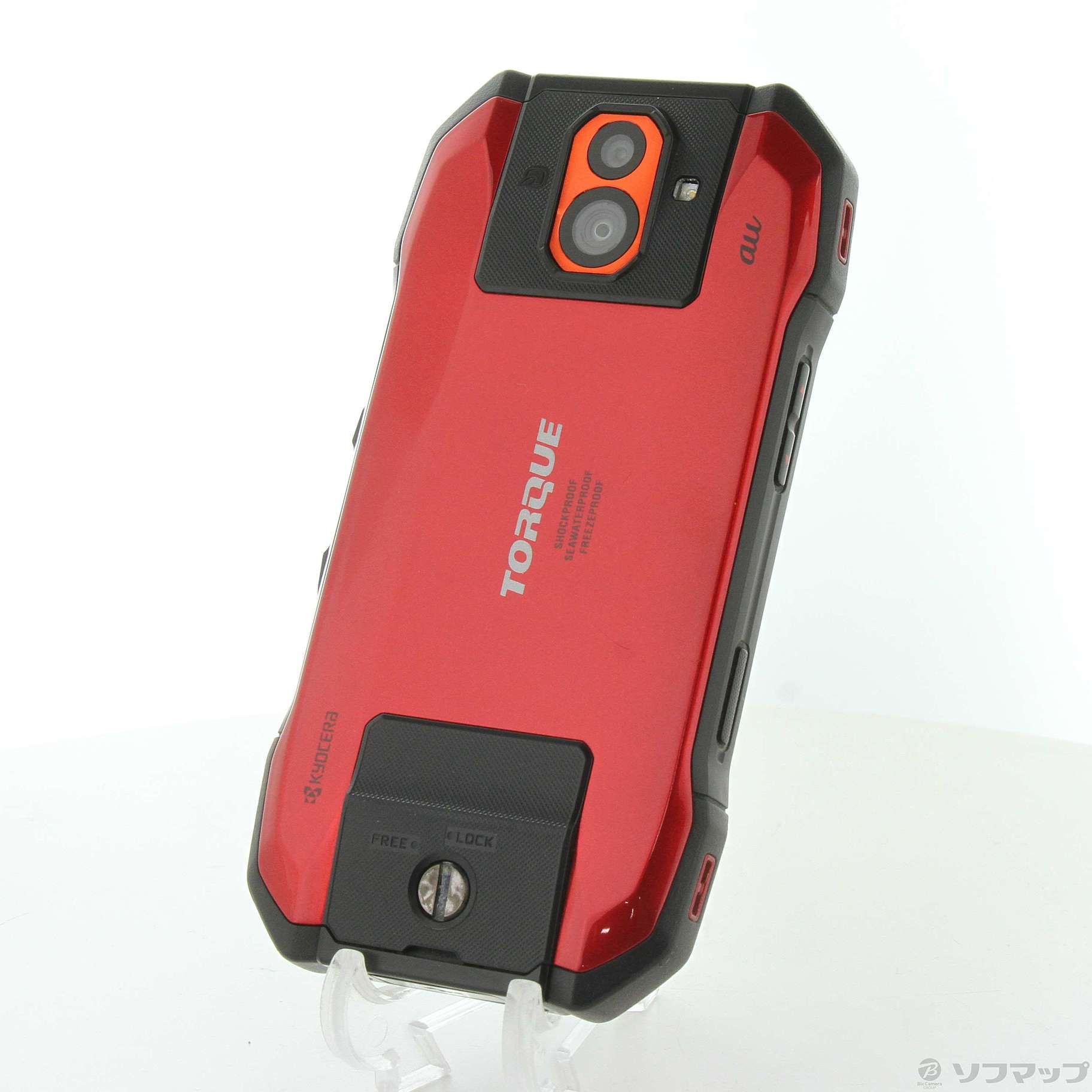 中古】TORQUE G04 64GB レッド KYV46 auロック解除SIMフリー [2133046402786] -  リコレ！|ビックカメラグループ ソフマップの中古通販サイト